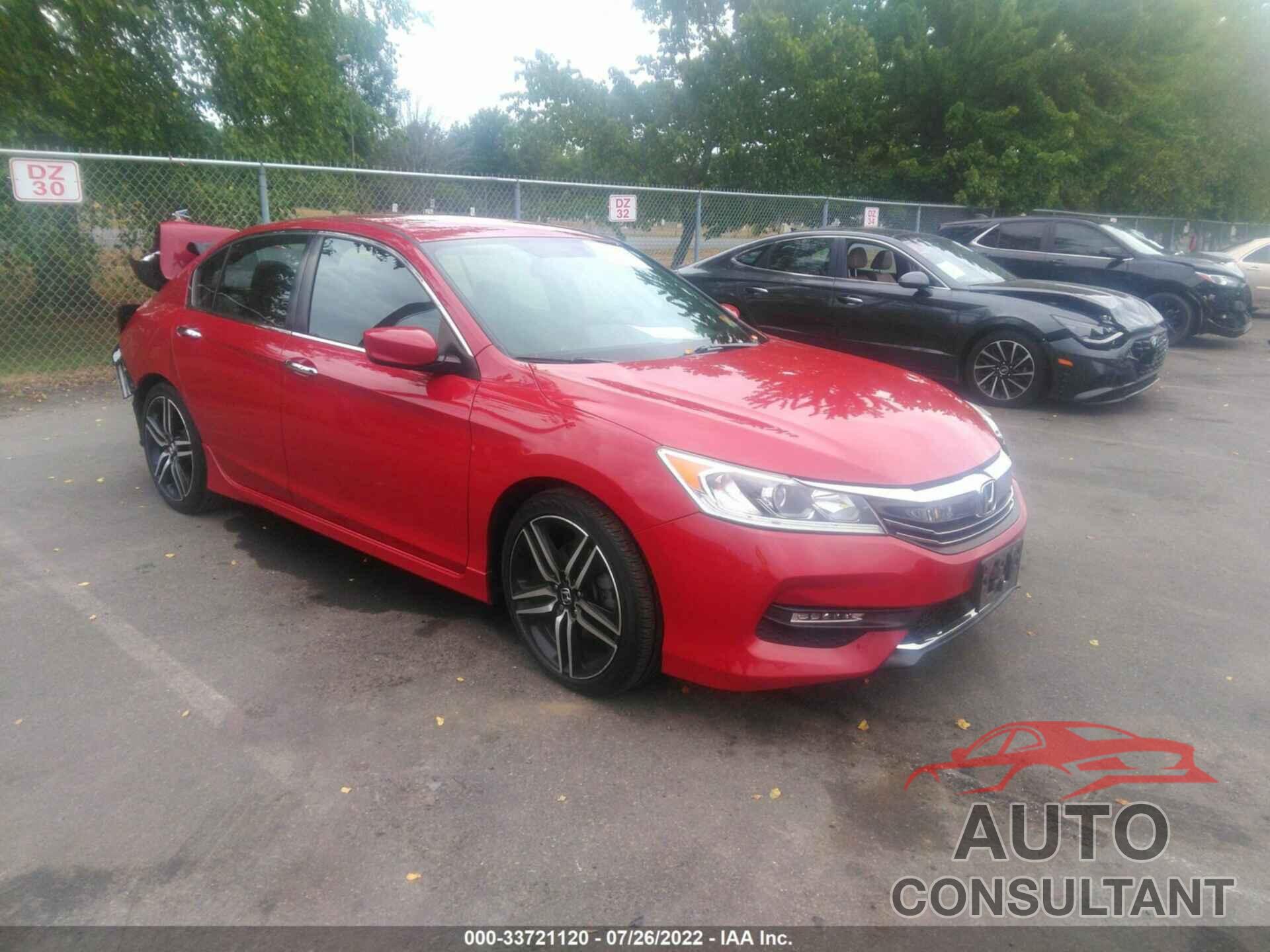 HONDA ACCORD SEDAN 2017 - 1HGCR2F57HA067042