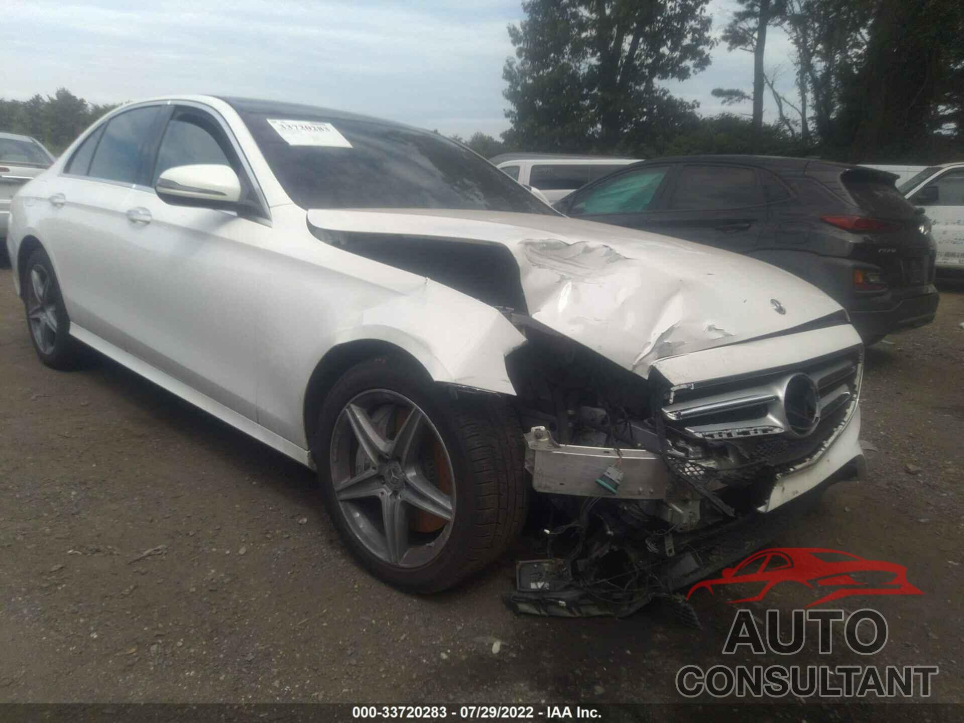 MERCEDES-BENZ E-CLASS 2018 - WDDZF4KB2JA452013
