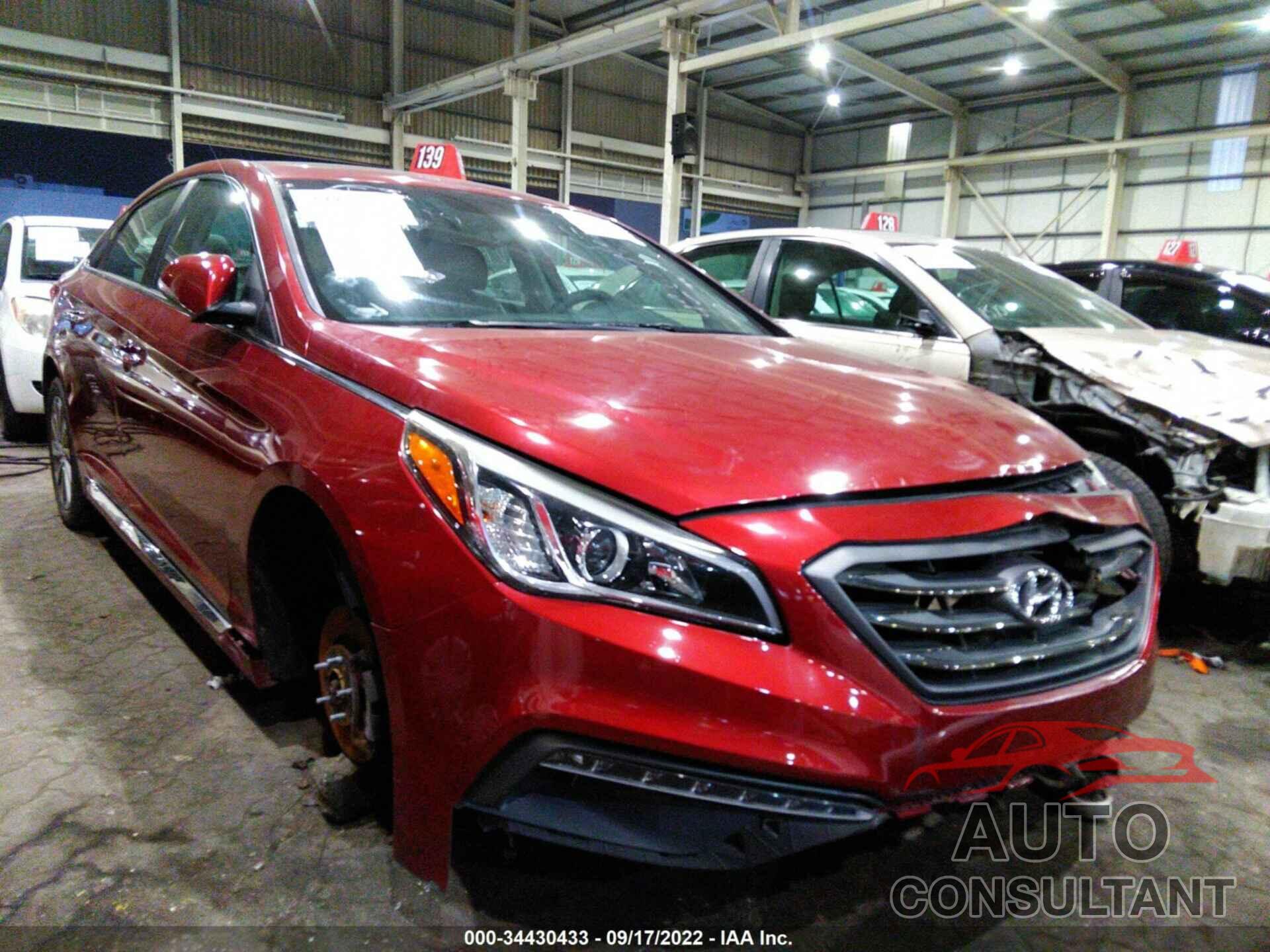 HYUNDAI SONATA 2016 - 00PE34AF2GH426714