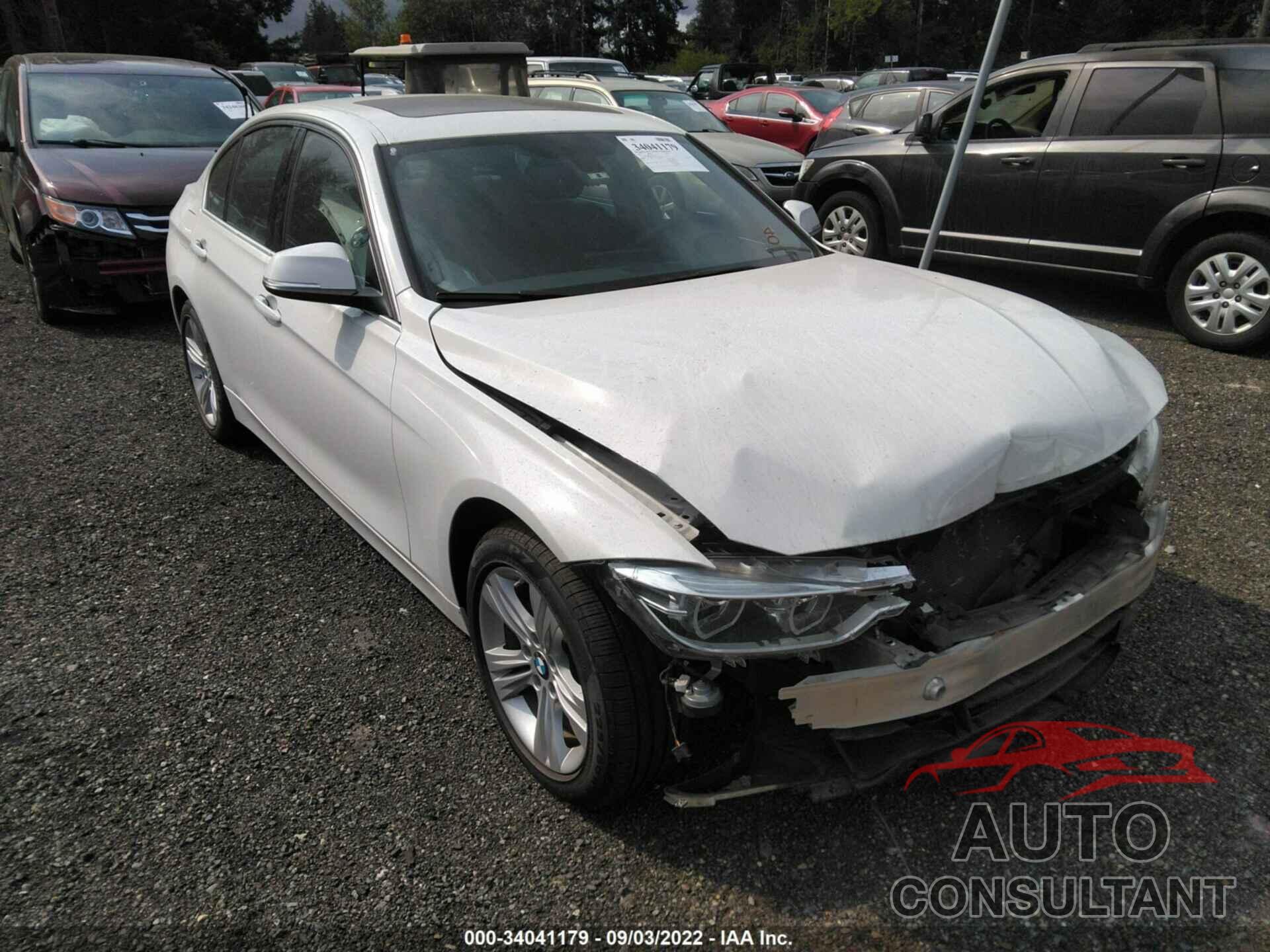 BMW 3 SERIES 2017 - WBA8D9C3XHA012483