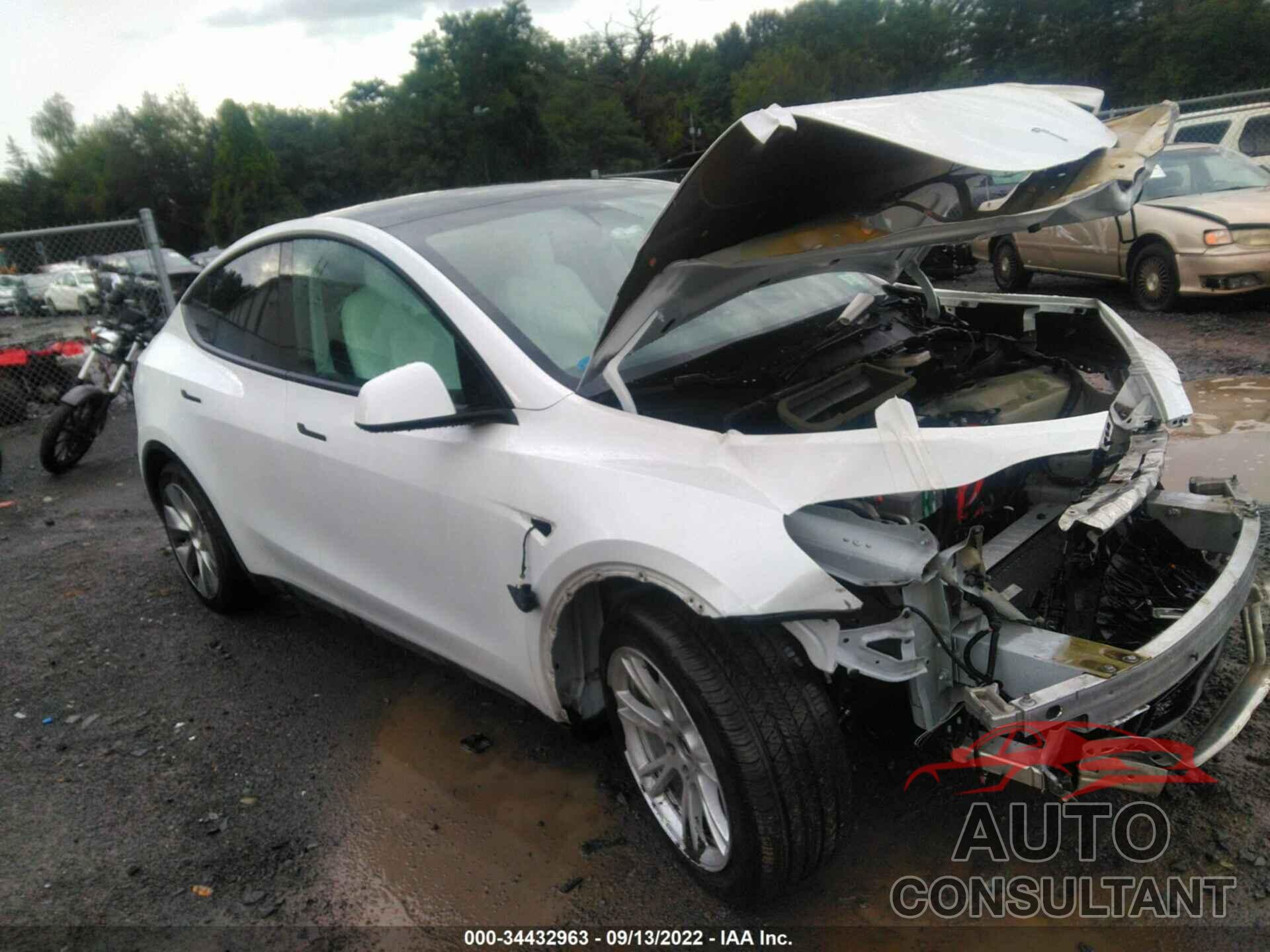 TESLA MODEL Y 2020 - 5YJYGDEE5LF027355
