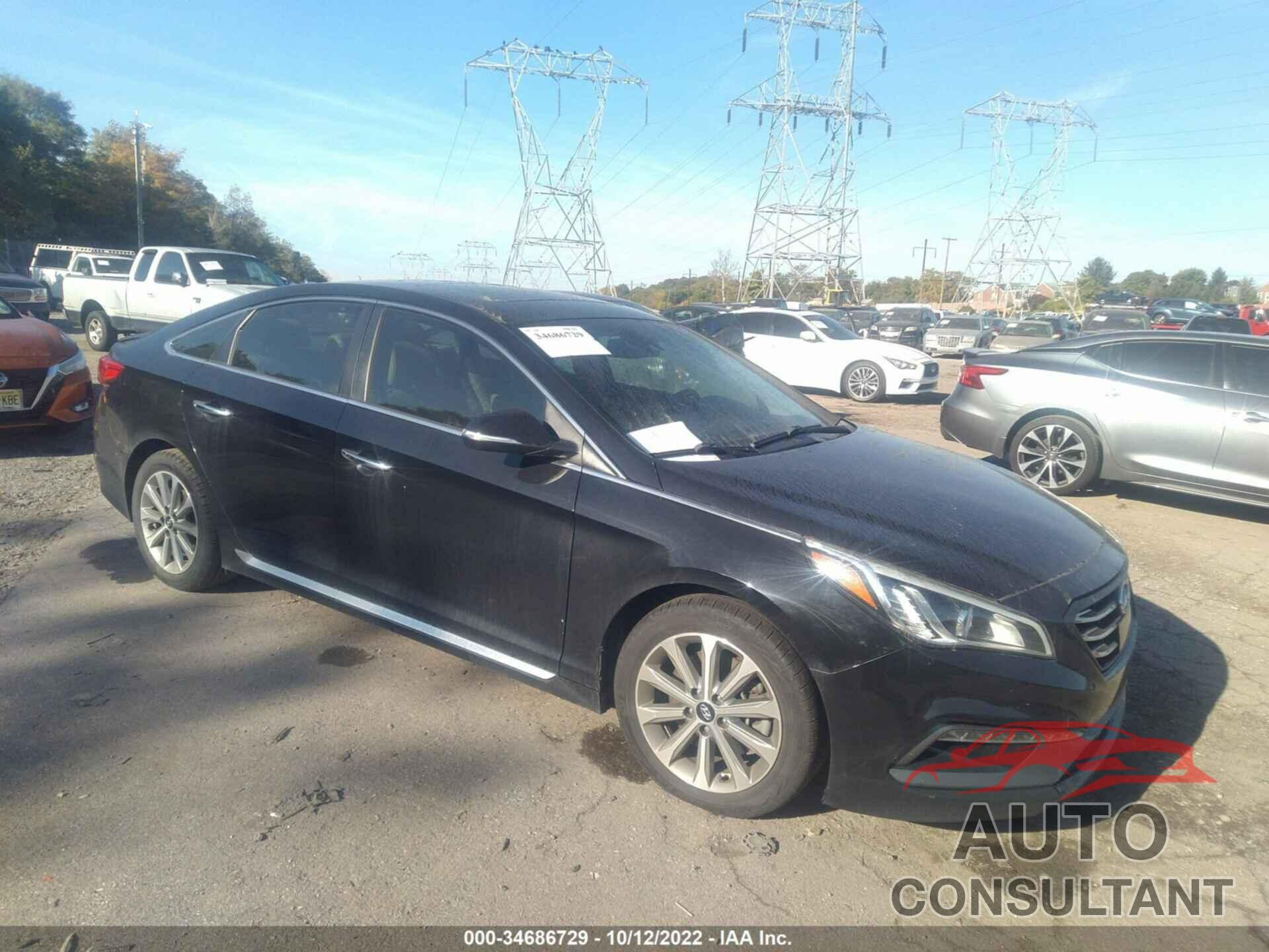 HYUNDAI SONATA 2017 - 5NPE34AF6HH480454