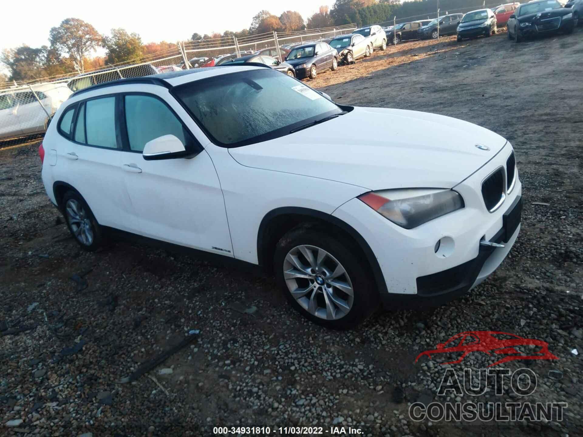 BMW X1 2013 - WBAVL1C50DVR91779