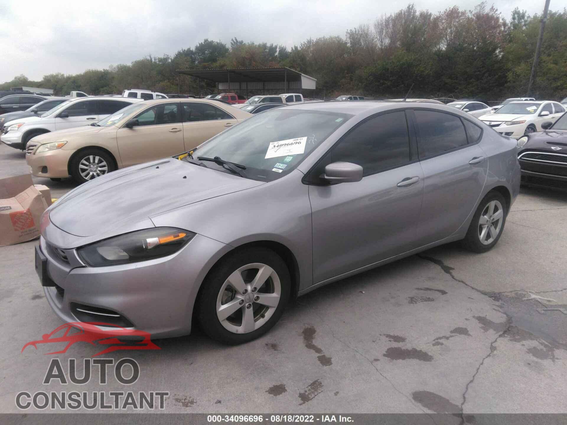 DODGE DART 2016 - 1C3CDFBB1GD550902
