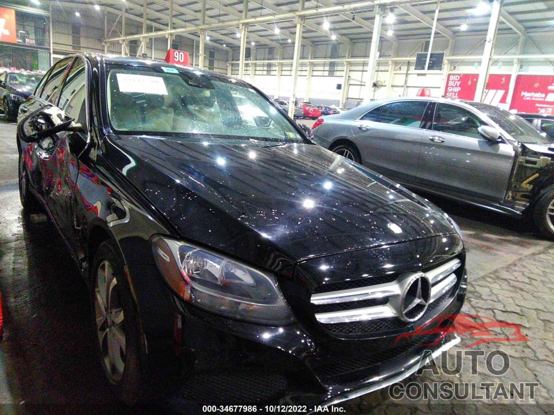 MERCEDES-BENZ C-CLASS 2016 - 00SWF4KB6GU155340