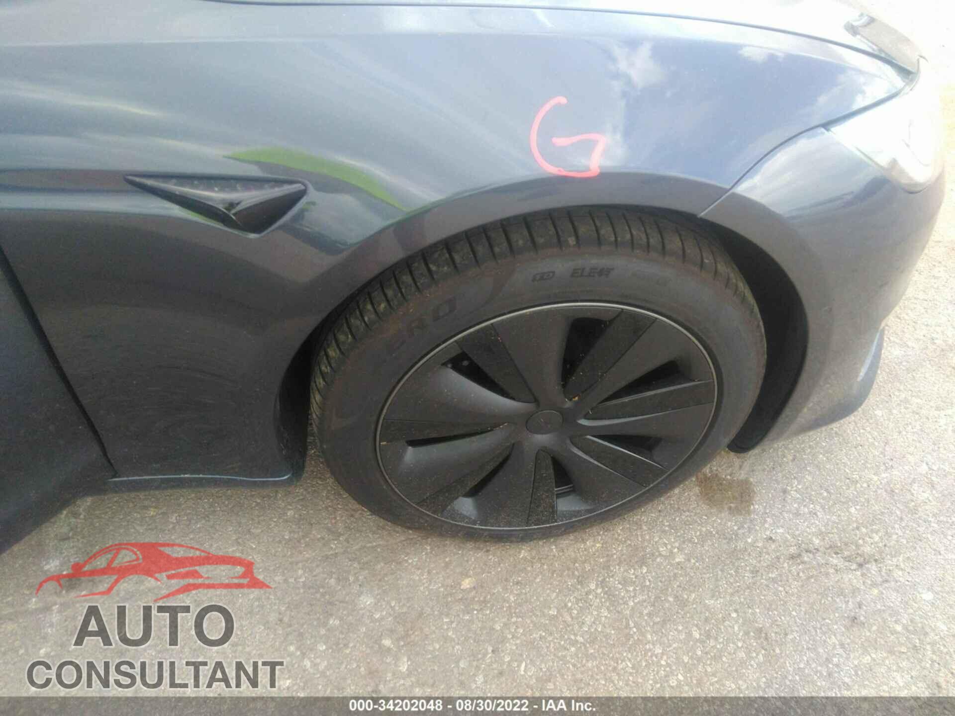 TESLA MODEL S 2021 - 5YJSA1E59MF455453