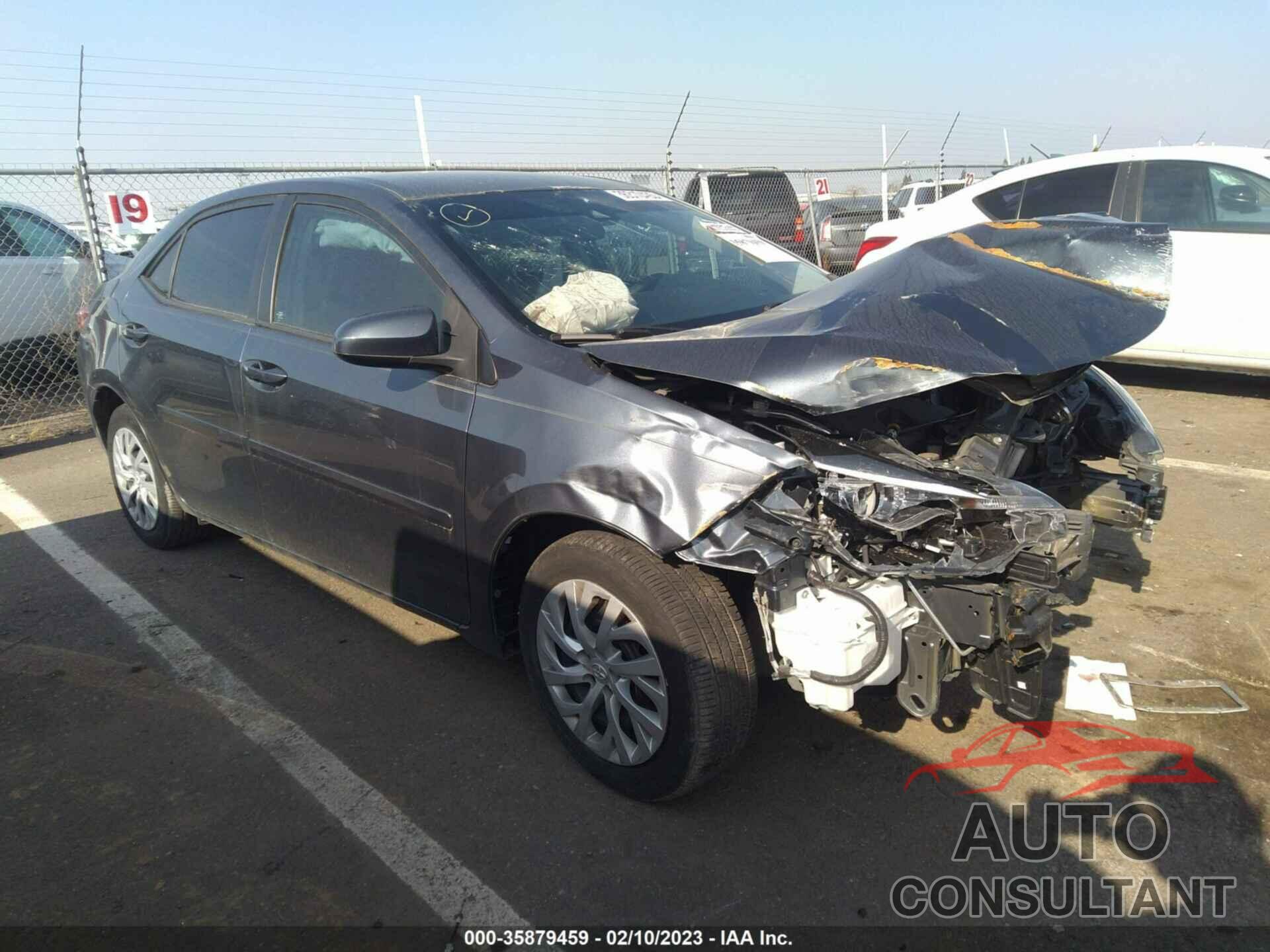 TOYOTA COROLLA 2017 - 2T1BURHE6HC948079