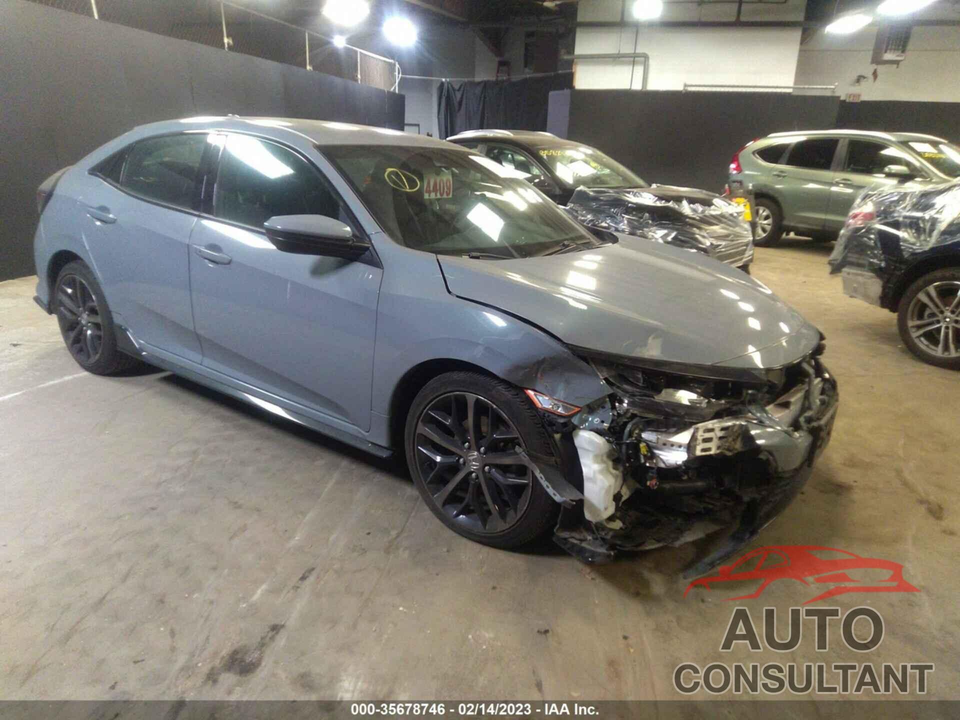 HONDA CIVIC HATCHBACK 2021 - SHHFK7H4XMU417183