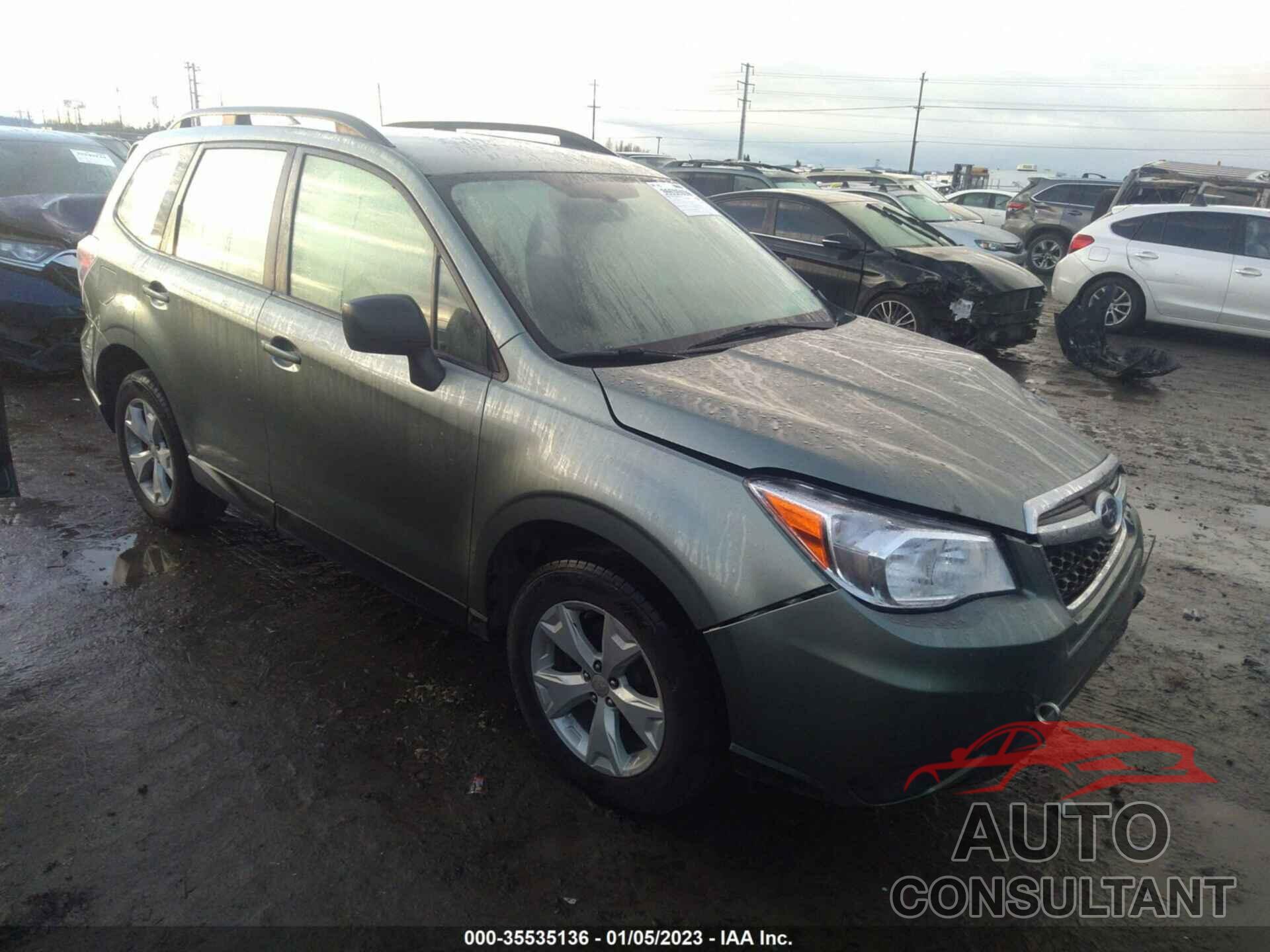 SUBARU FORESTER 2016 - JF2SJABC2GH441032