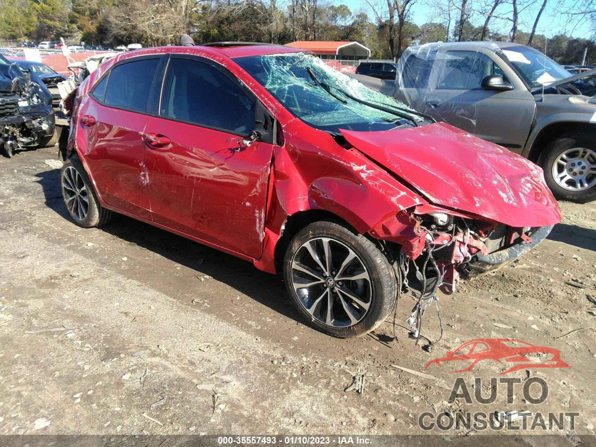 TOYOTA COROLLA 2017 - 2T1BURHE0HC791133