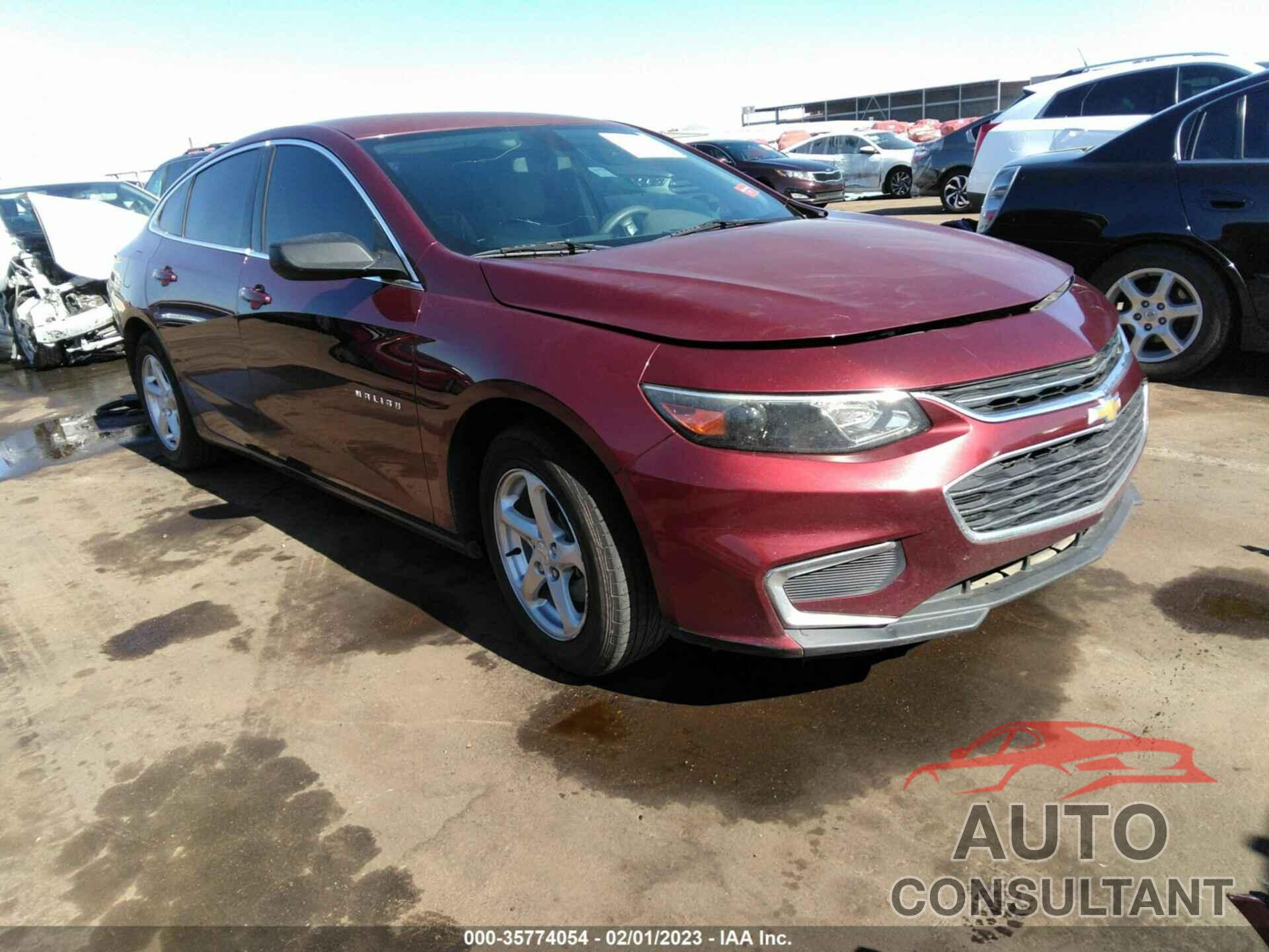 CHEVROLET MALIBU 2016 - 1G1ZB5ST7GF174721