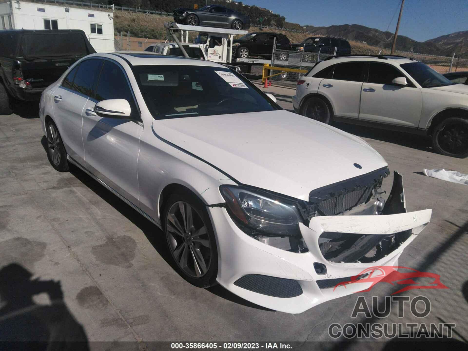 MERCEDES-BENZ C-CLASS 2018 - 55SWF4JB7JU241782
