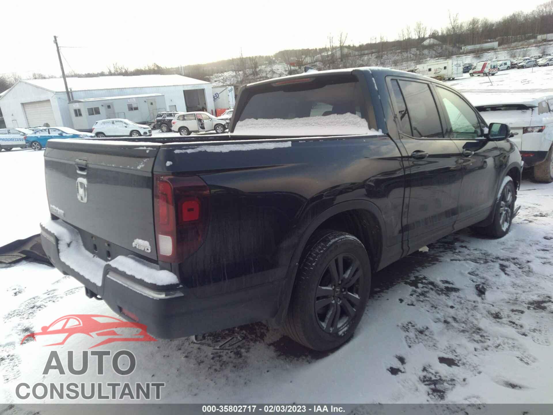 HONDA RIDGELINE 2019 - 5FPYK3F13KB037487
