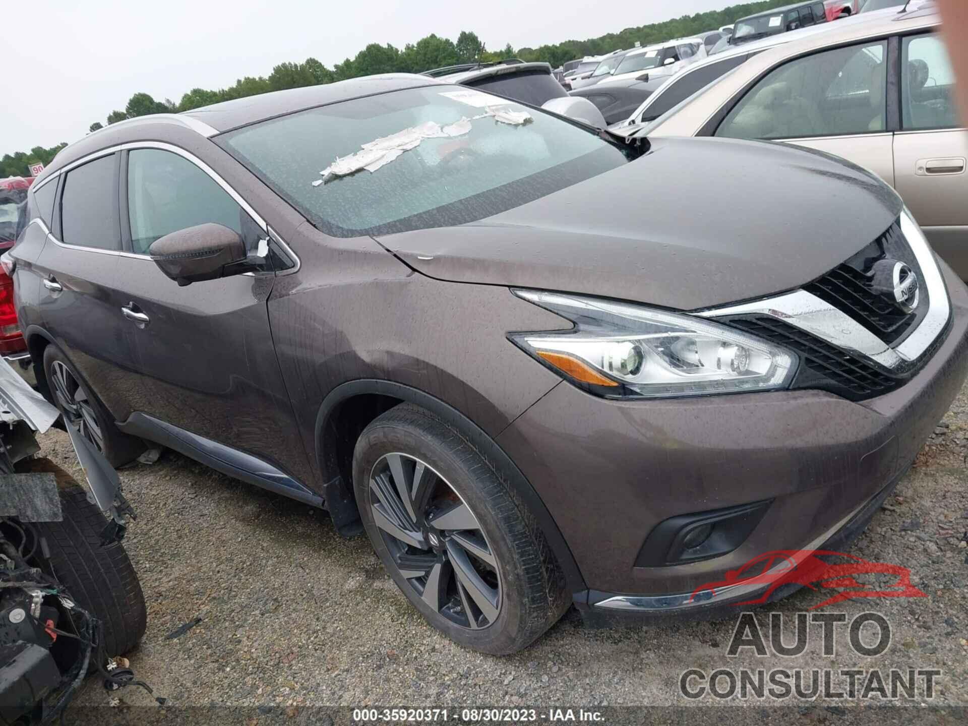 NISSAN MURANO 2017 - 5N1AZ2MH9HN175170