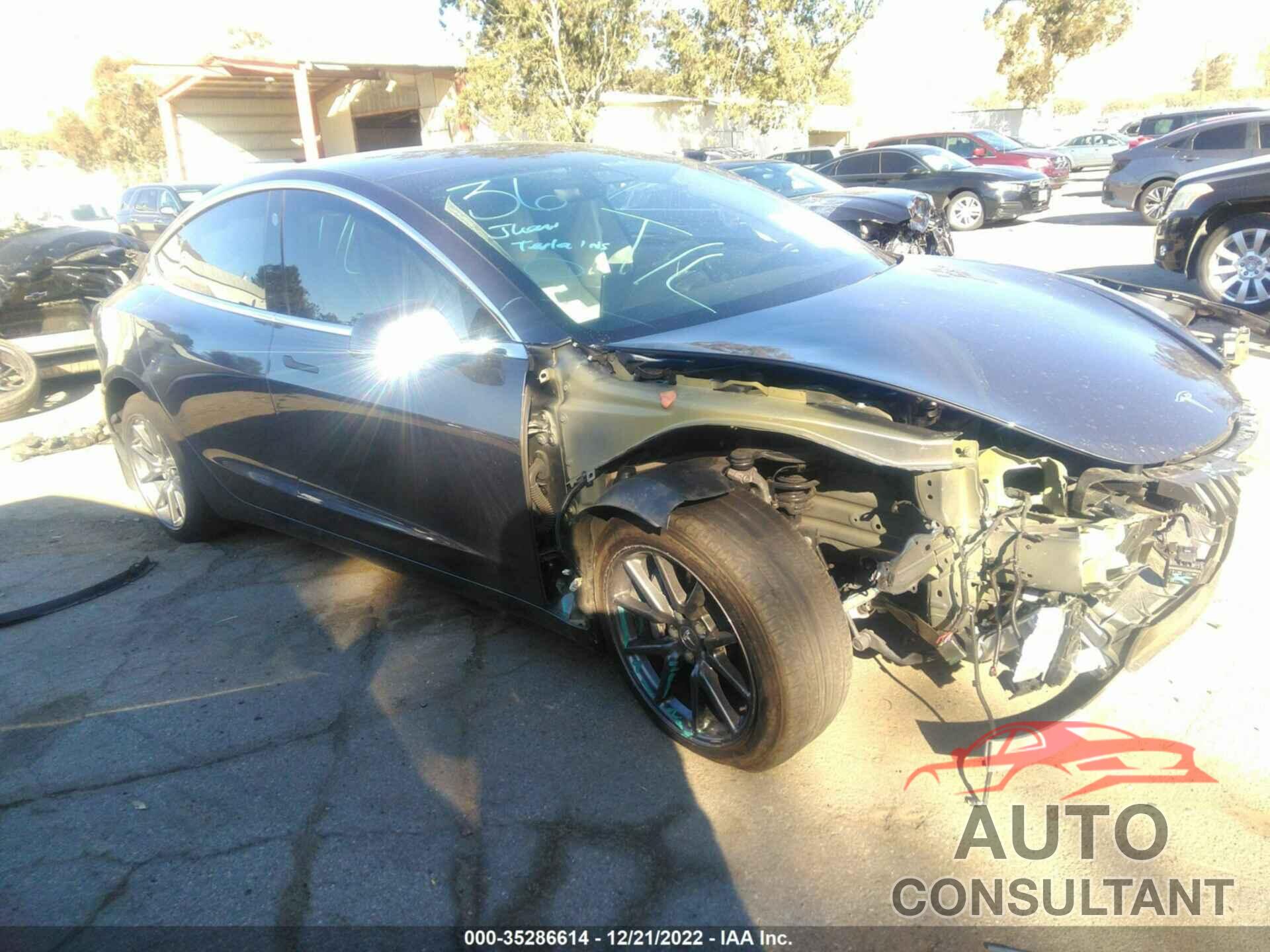 TESLA MODEL 3 2020 - 5YJ3E1EA6LF598848