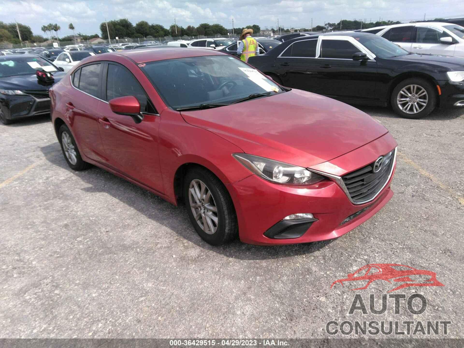 MAZDA MAZDA3 2016 - JM1BM1U77G1332189