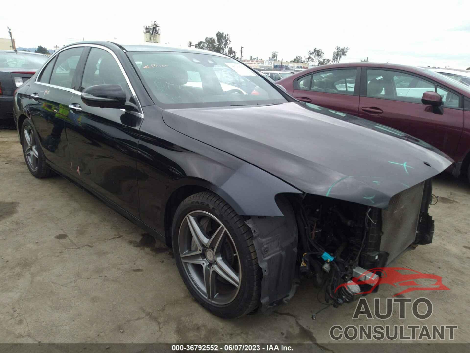 MERCEDES-BENZ E-CLASS 2017 - WDDZF4JB6HA018706