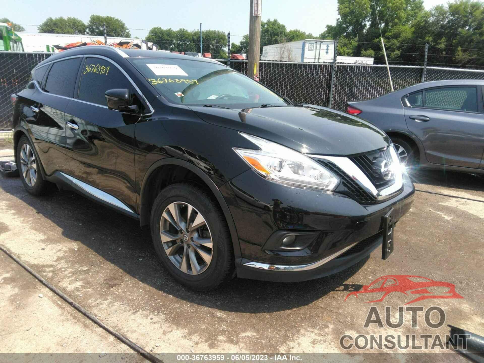 NISSAN MURANO 2017 - 5N1AZ2MG7HN175529