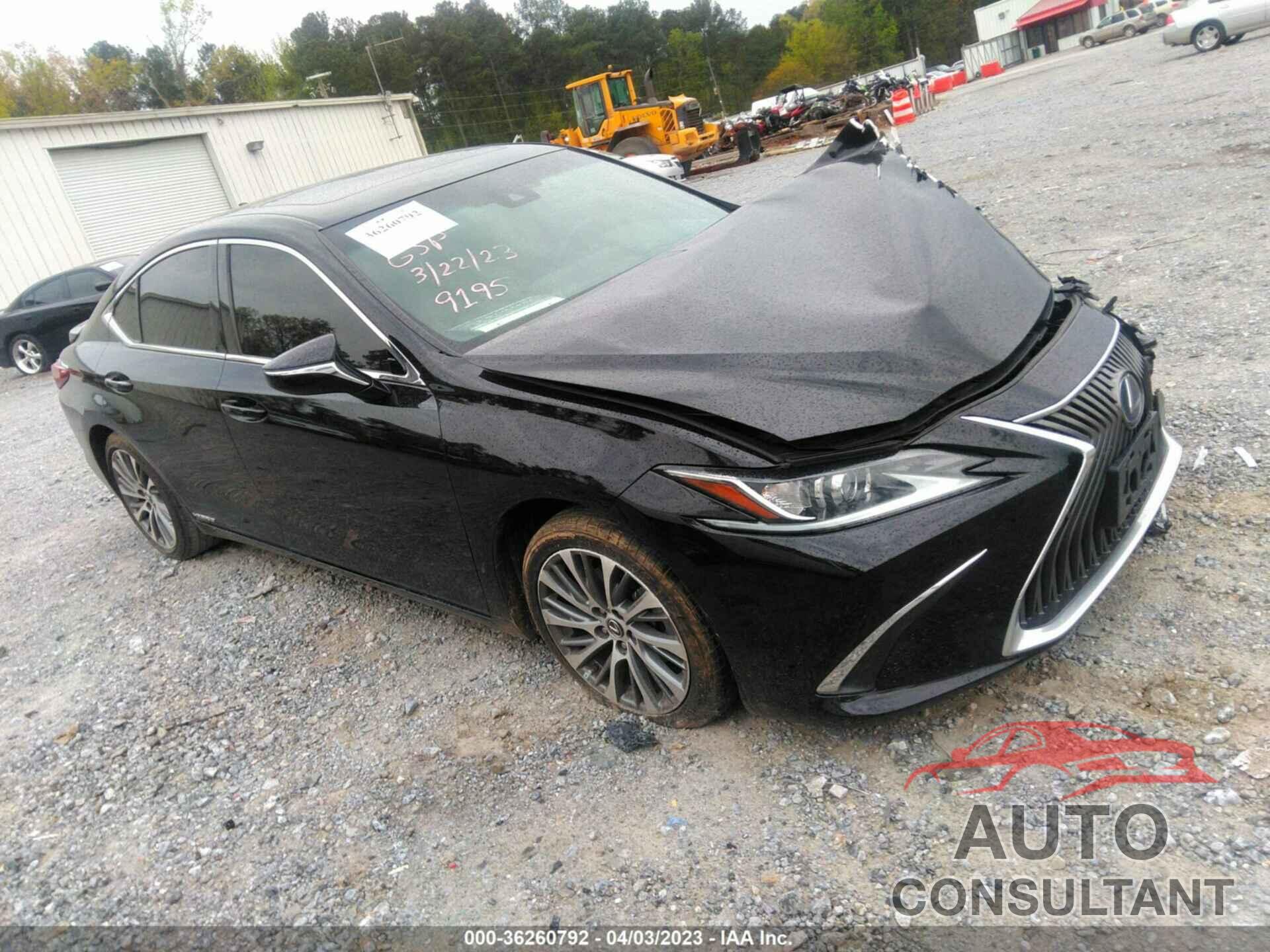 LEXUS ES 2020 - 58AD21B16LU009195