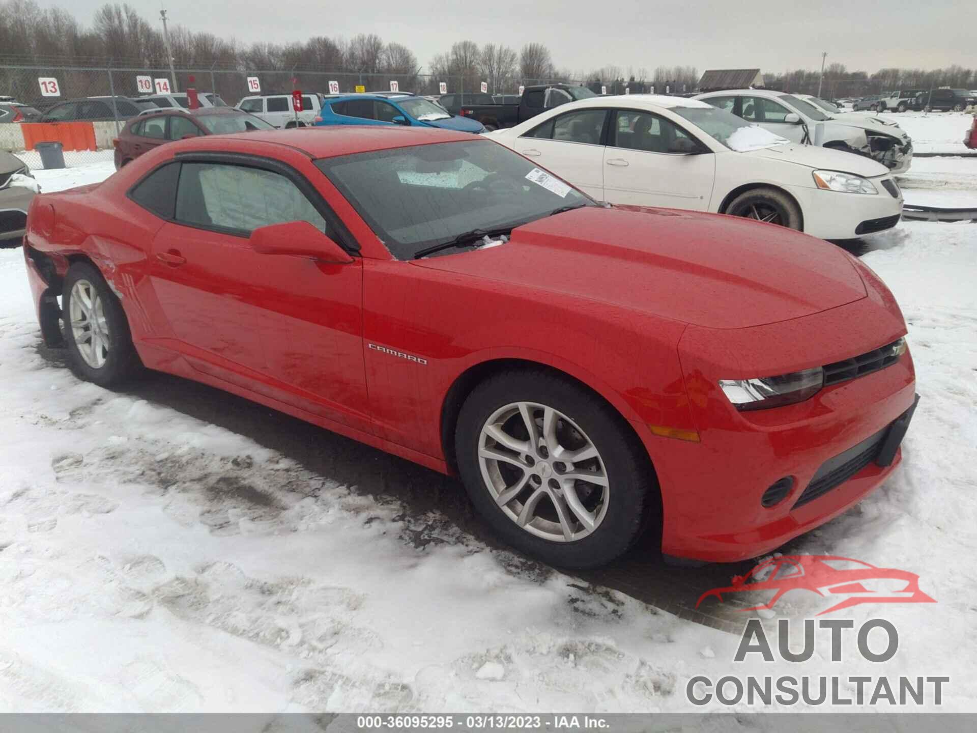 CHEVROLET CAMARO 2015 - 2G1FB1E38F9190019