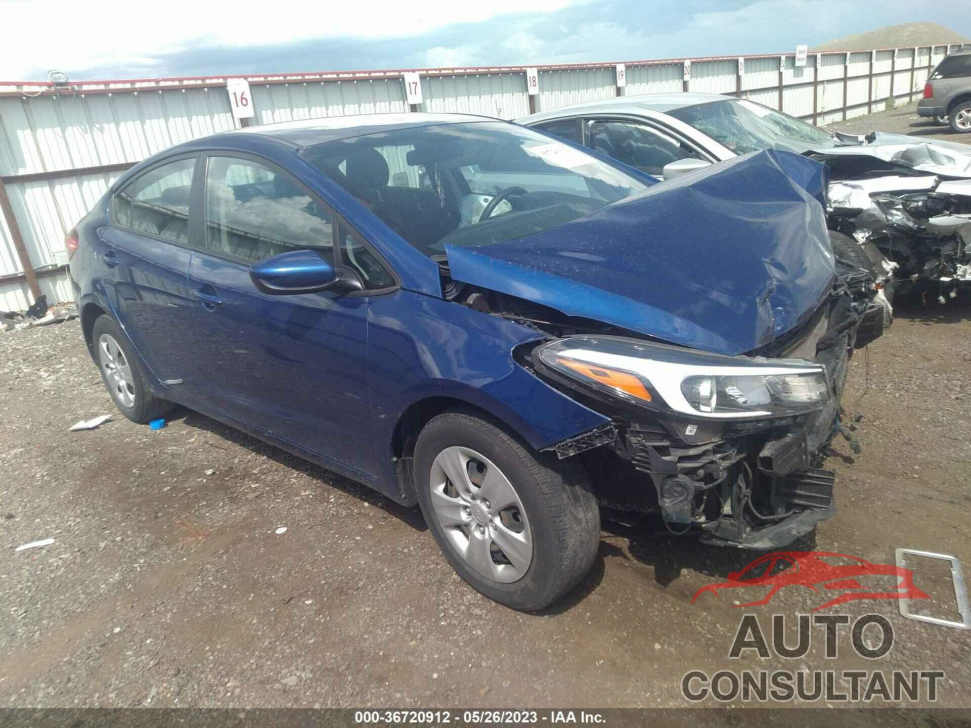 KIA FORTE 2017 - 3KPFK4A75HE079286