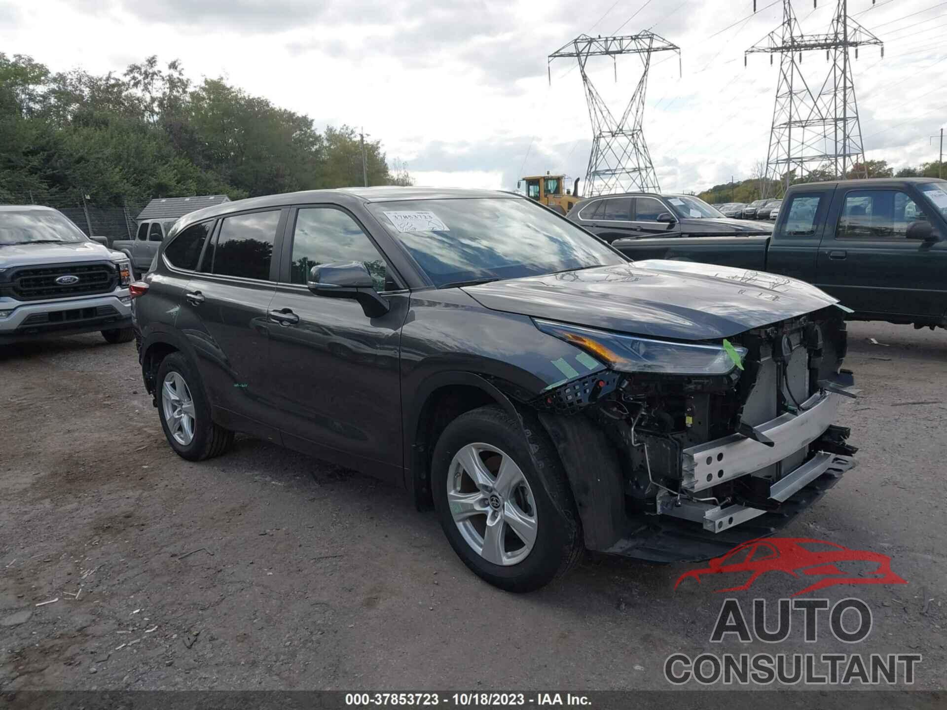 TOYOTA HIGHLANDER 2023 - 5TDKDRBH1PS009513