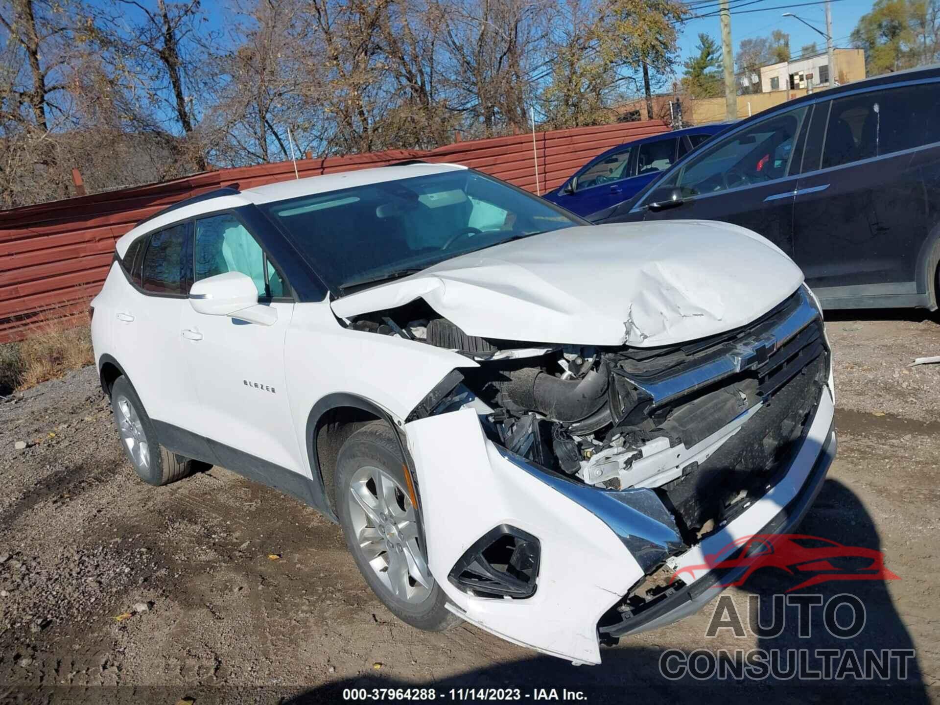 CHEVROLET BLAZER 2021 - 3GNKBCRS9MS514024