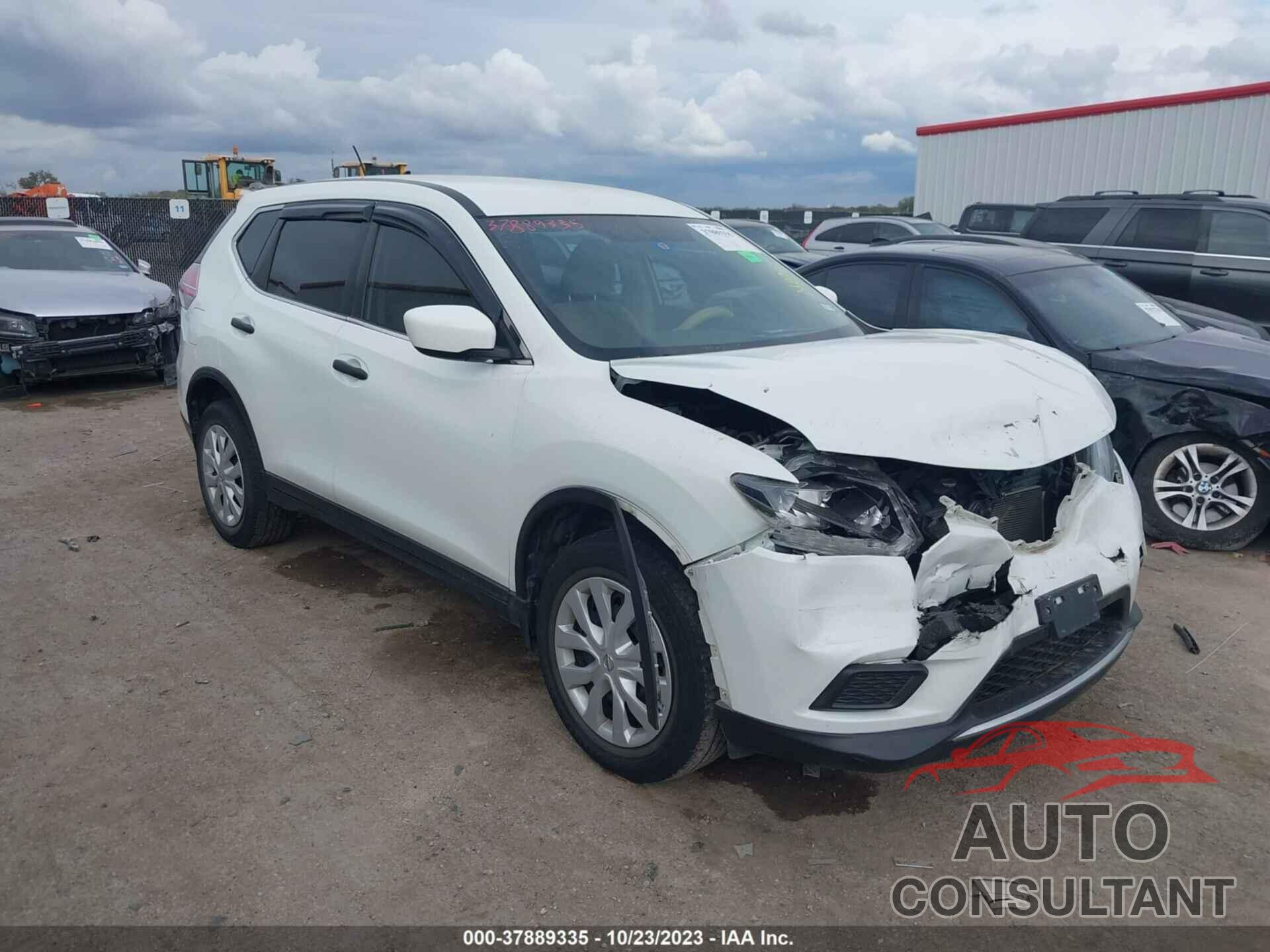 NISSAN ROGUE 2016 - KNMAT2MV2GP714758