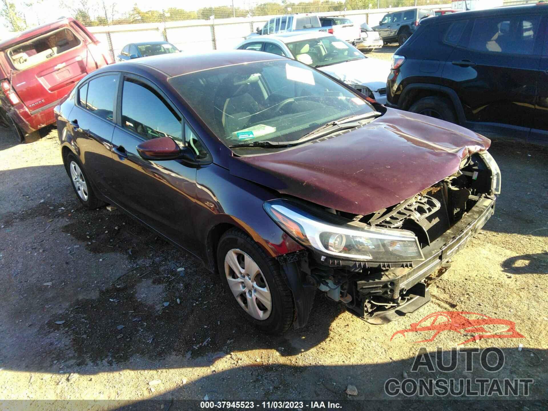 KIA FORTE 2017 - 3KPFK4A71HE085912