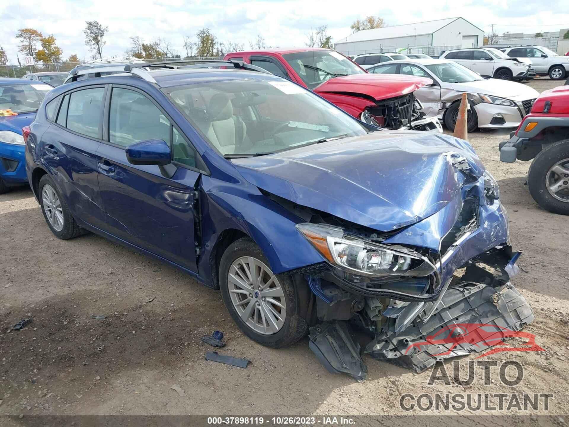 SUBARU IMPREZA 2017 - 4S3GTAB65H3750307