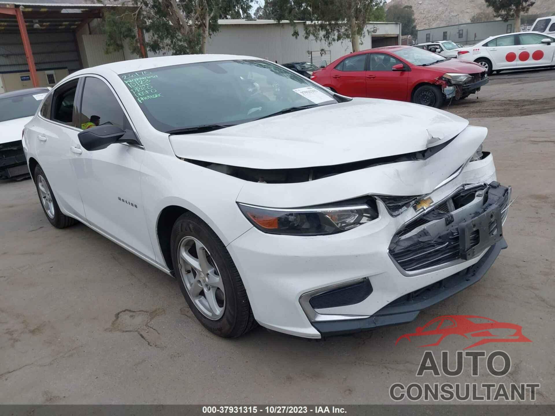 CHEVROLET MALIBU 2017 - 1G1ZB5ST2HF130224