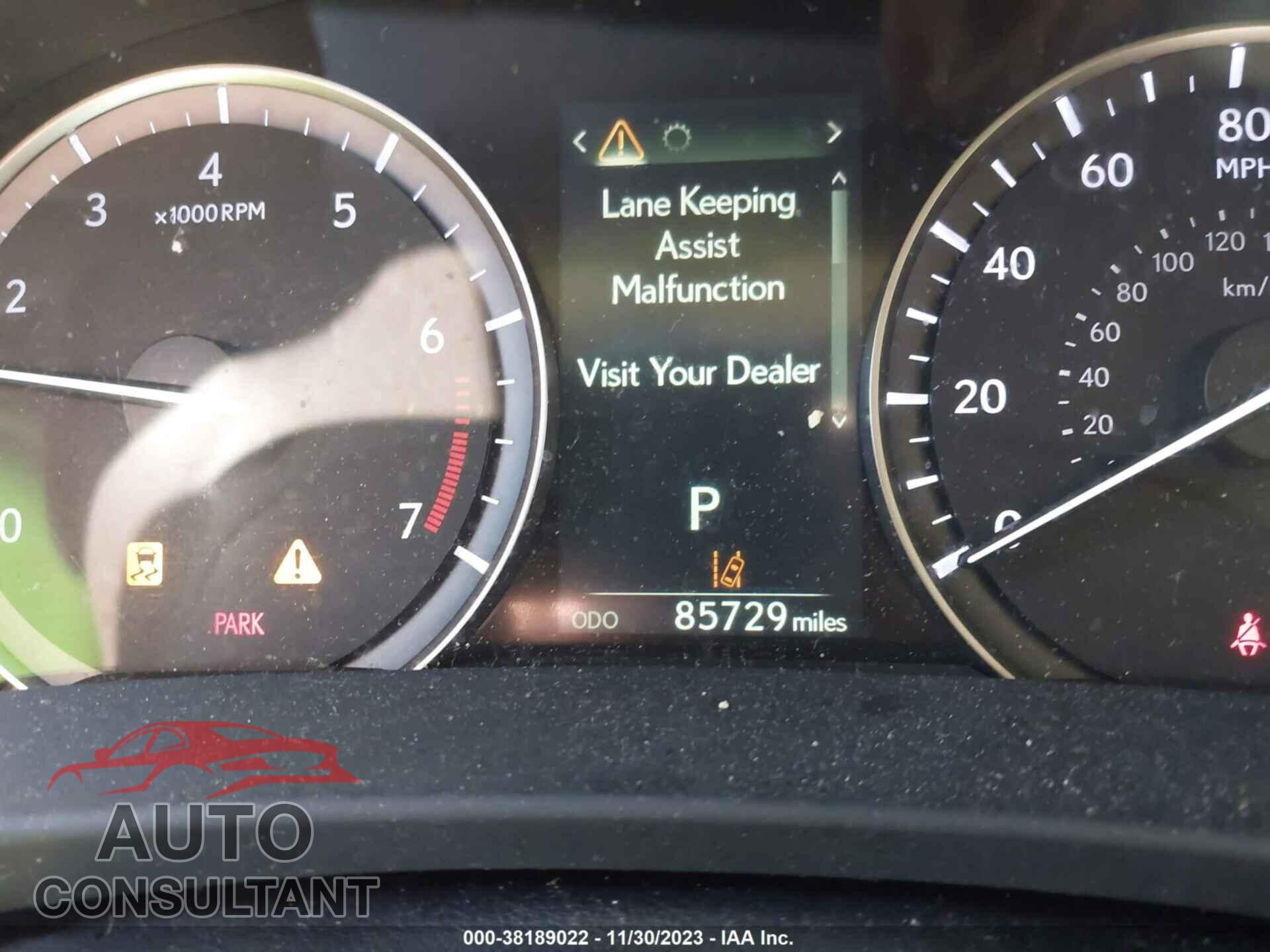 LEXUS RX 2017 - 2T2BZMCA9HC086092