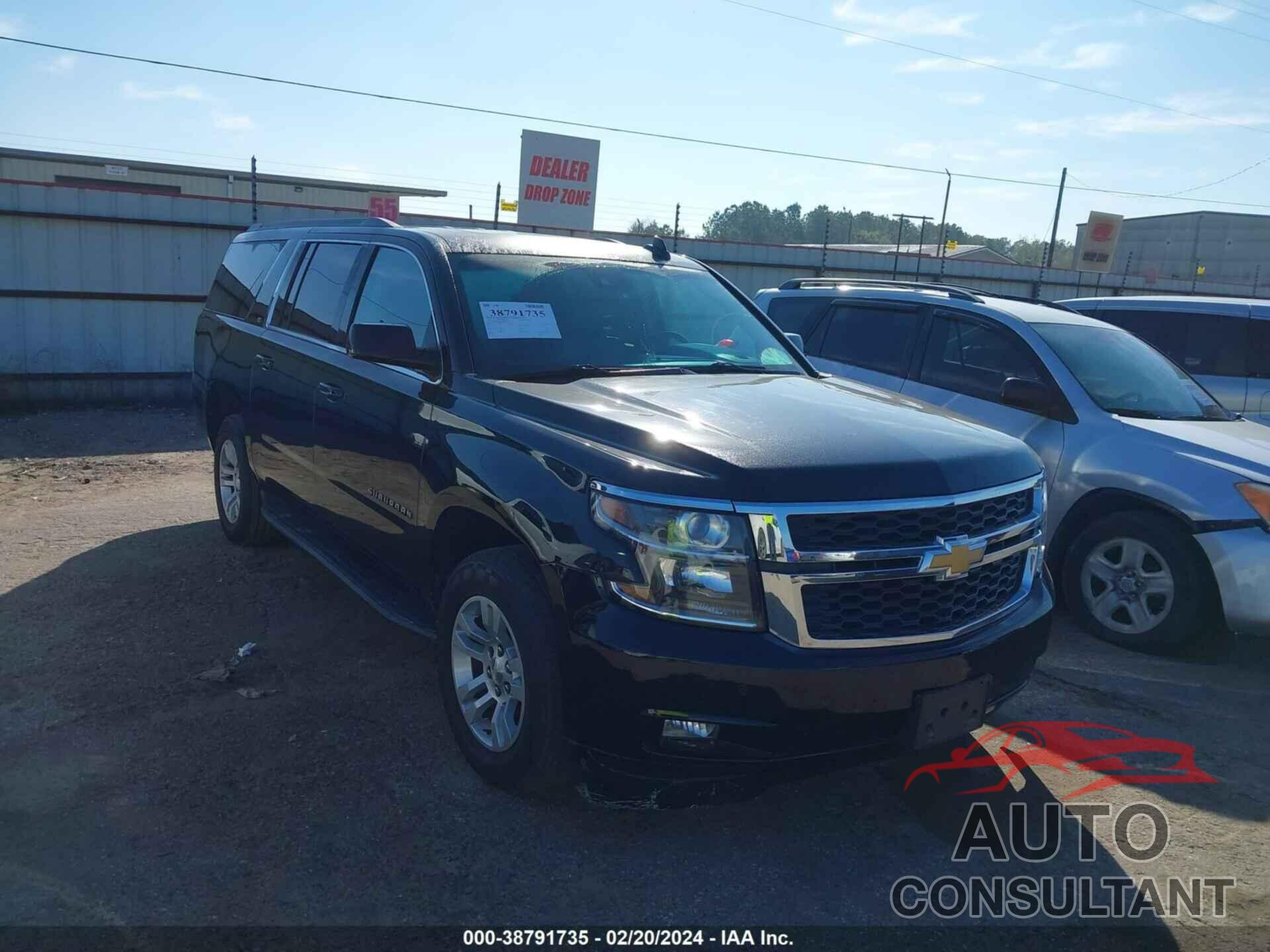 CHEVROLET SUBURBAN 2016 - 1GNSKHKC6GR321871