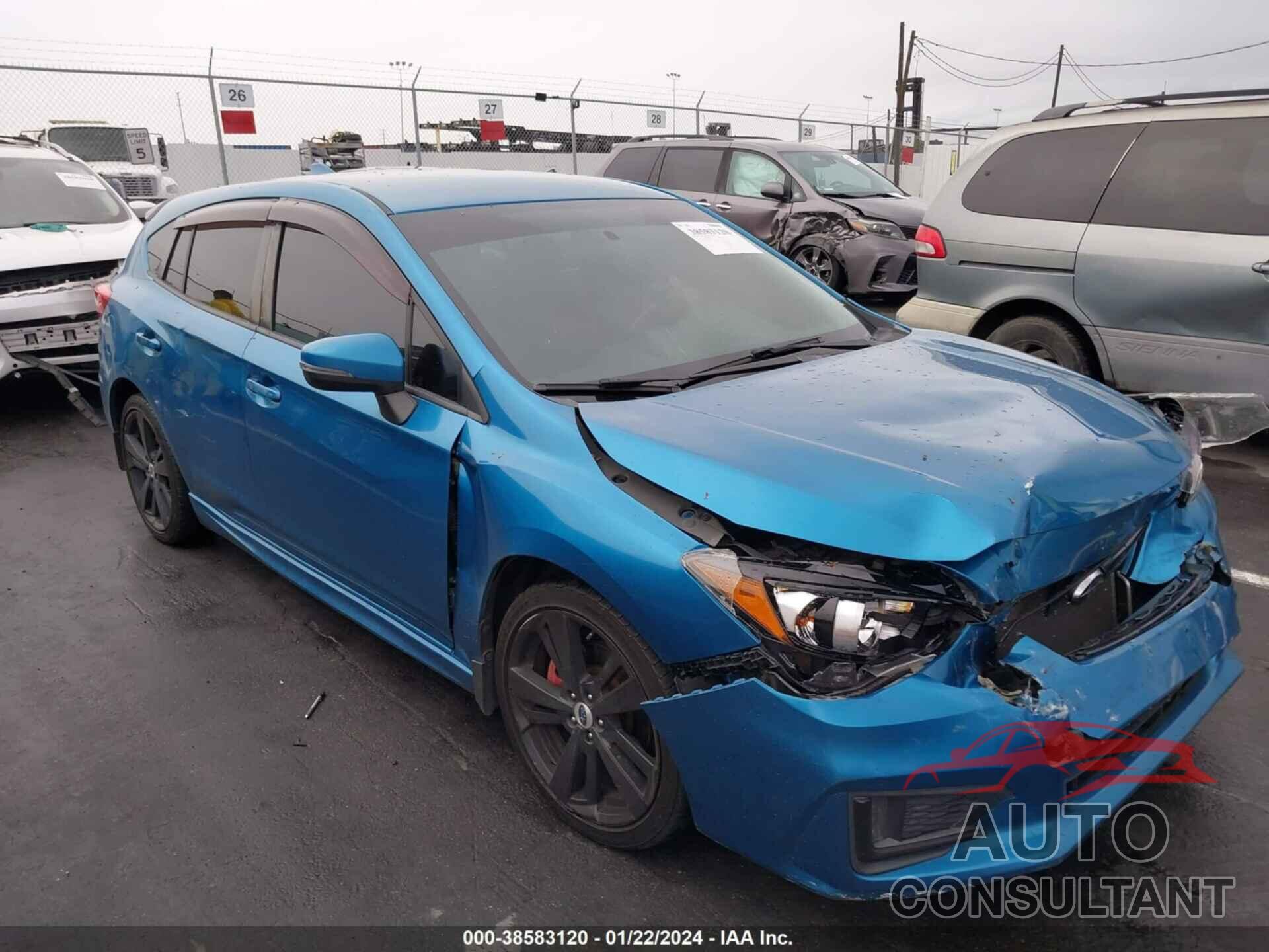 SUBARU IMPREZA 2017 - 4S3GTAK62H3718995