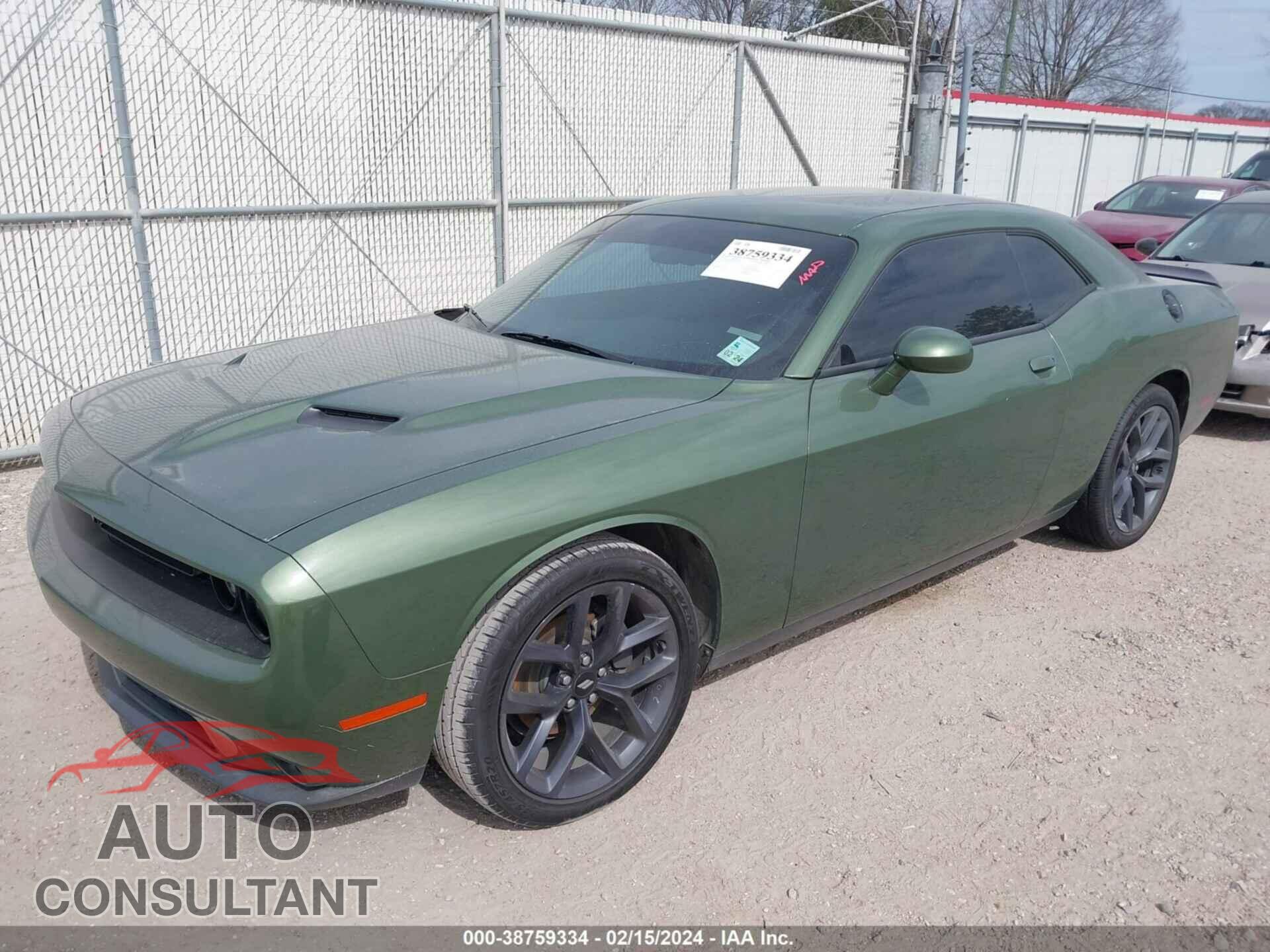 DODGE CHALLENGER 2019 - 2C3CDZAG6KH735554