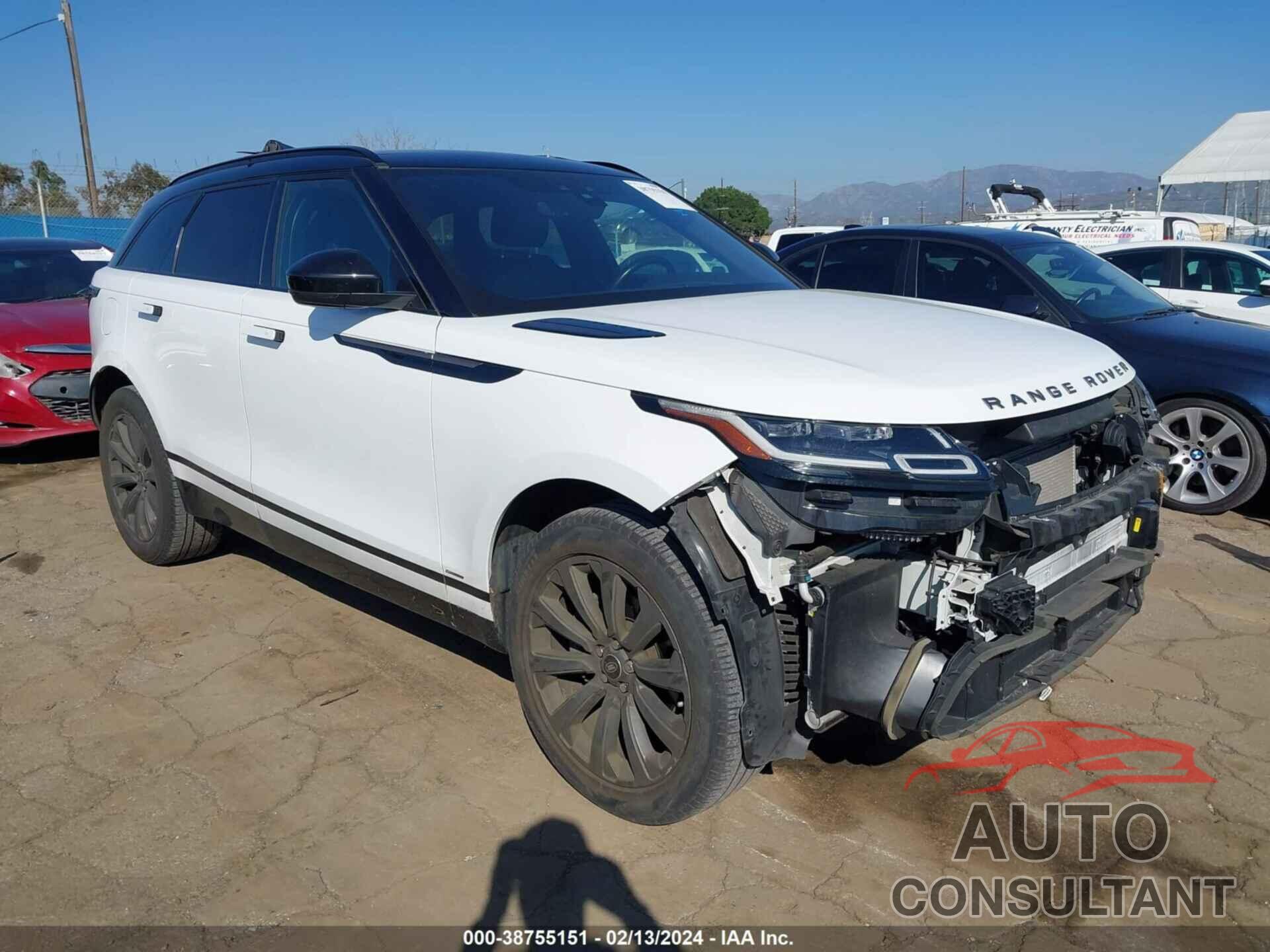 LAND ROVER RANGE ROVER VELAR 2019 - SALYL2EX8KA789192