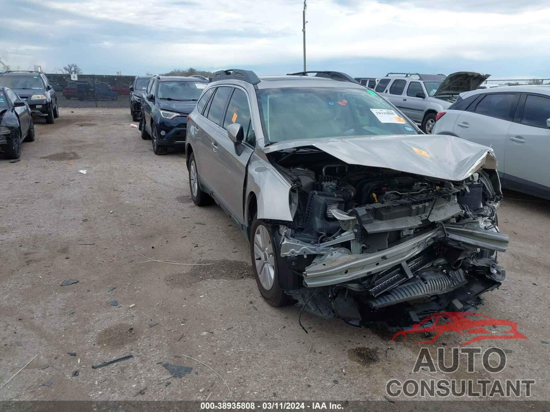 SUBARU OUTBACK 2019 - 4S4BSAHC8K3346656