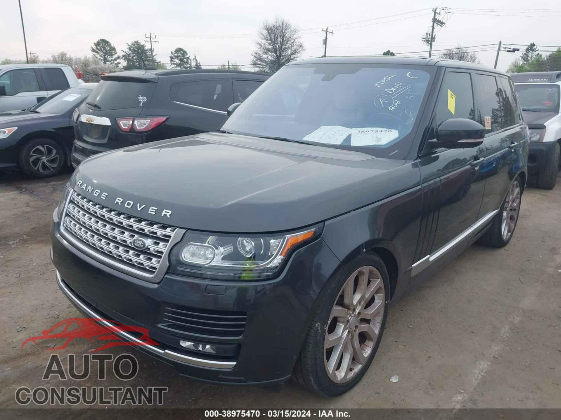 LAND ROVER RANGE ROVER 2016 - SALGS2KF7GA259183