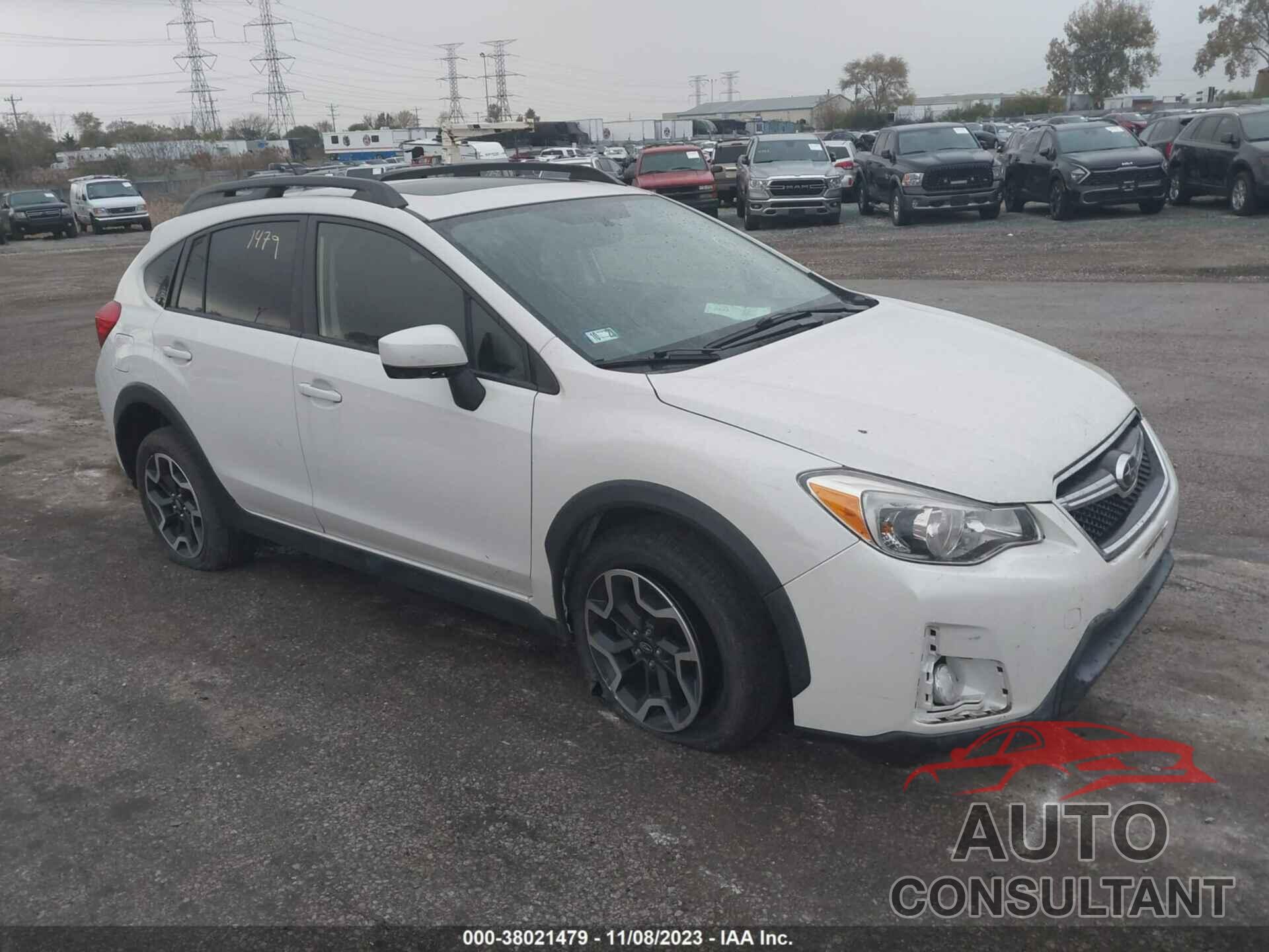 SUBARU CROSSTREK 2016 - JF2GPABC4G8321995