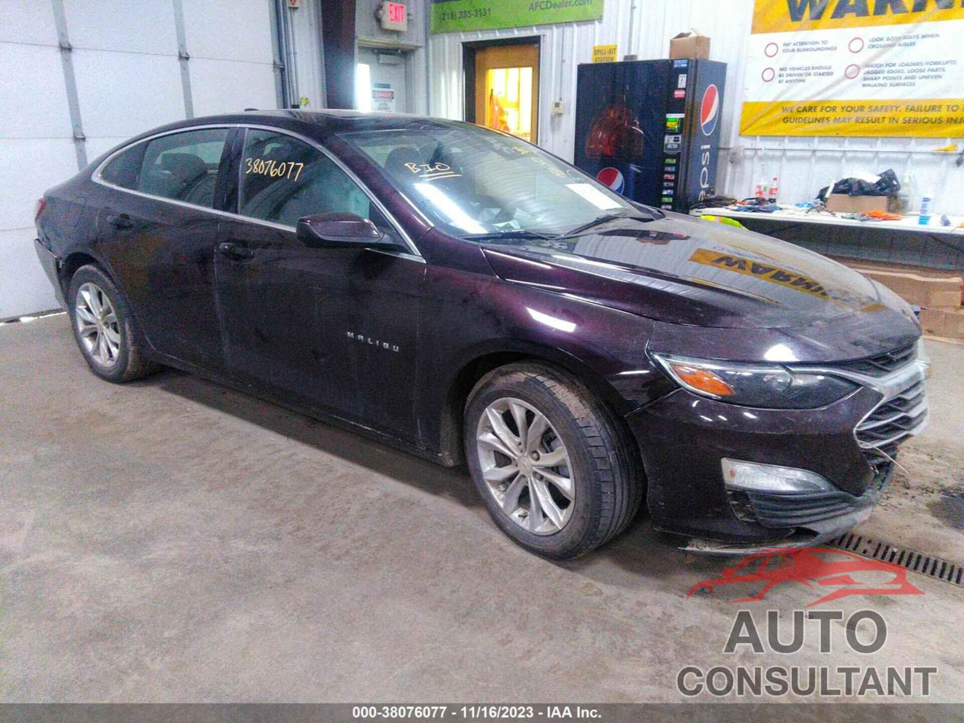 CHEVROLET MALIBU 2021 - 1G1ZD5STXMF074523