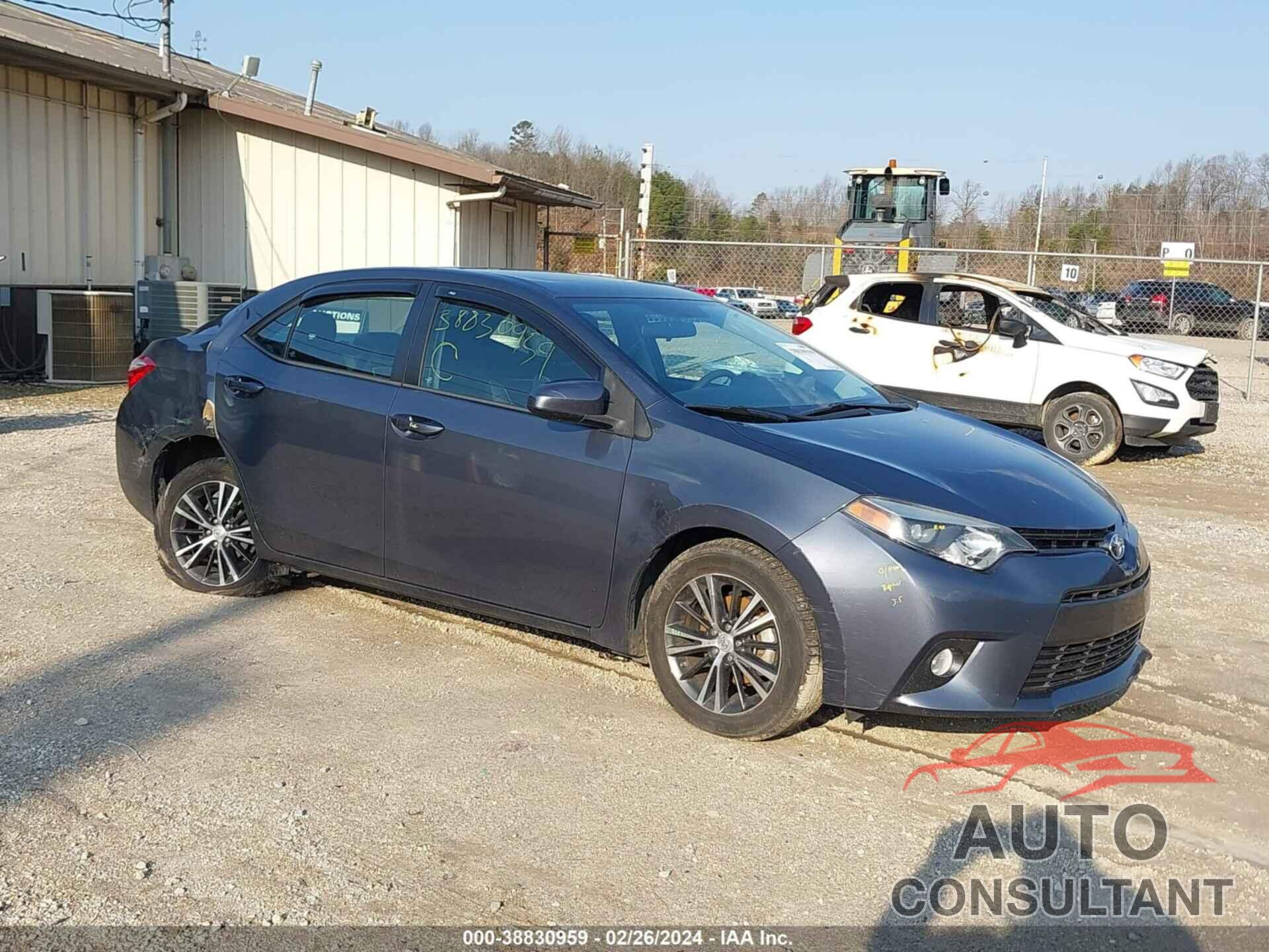 TOYOTA COROLLA 2016 - 5YFBURHE9GP564697