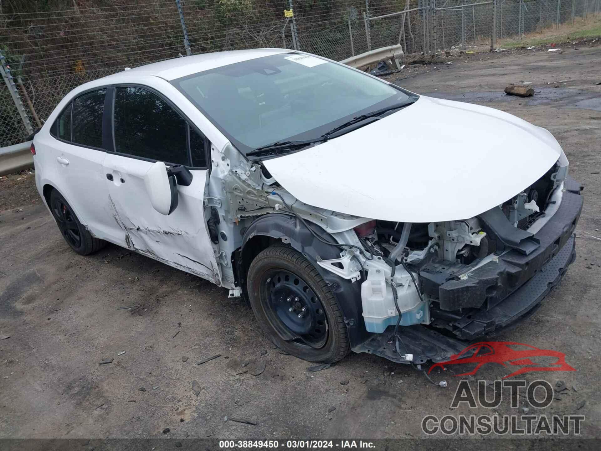 TOYOTA COROLLA 2020 - 5YFEPRAE6LP031327