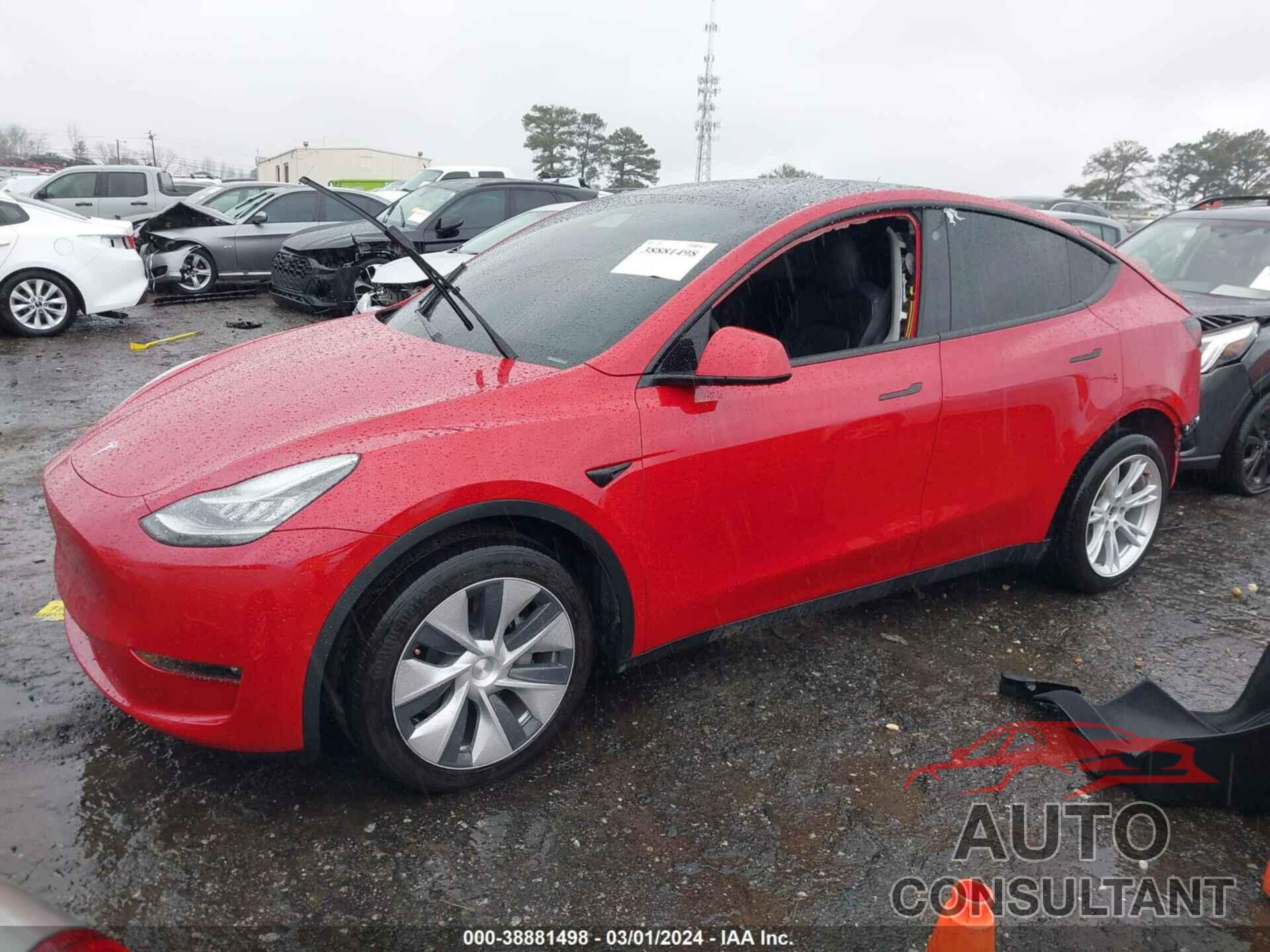 TESLA MODEL Y 2022 - 7SAYGDEE6NF425941