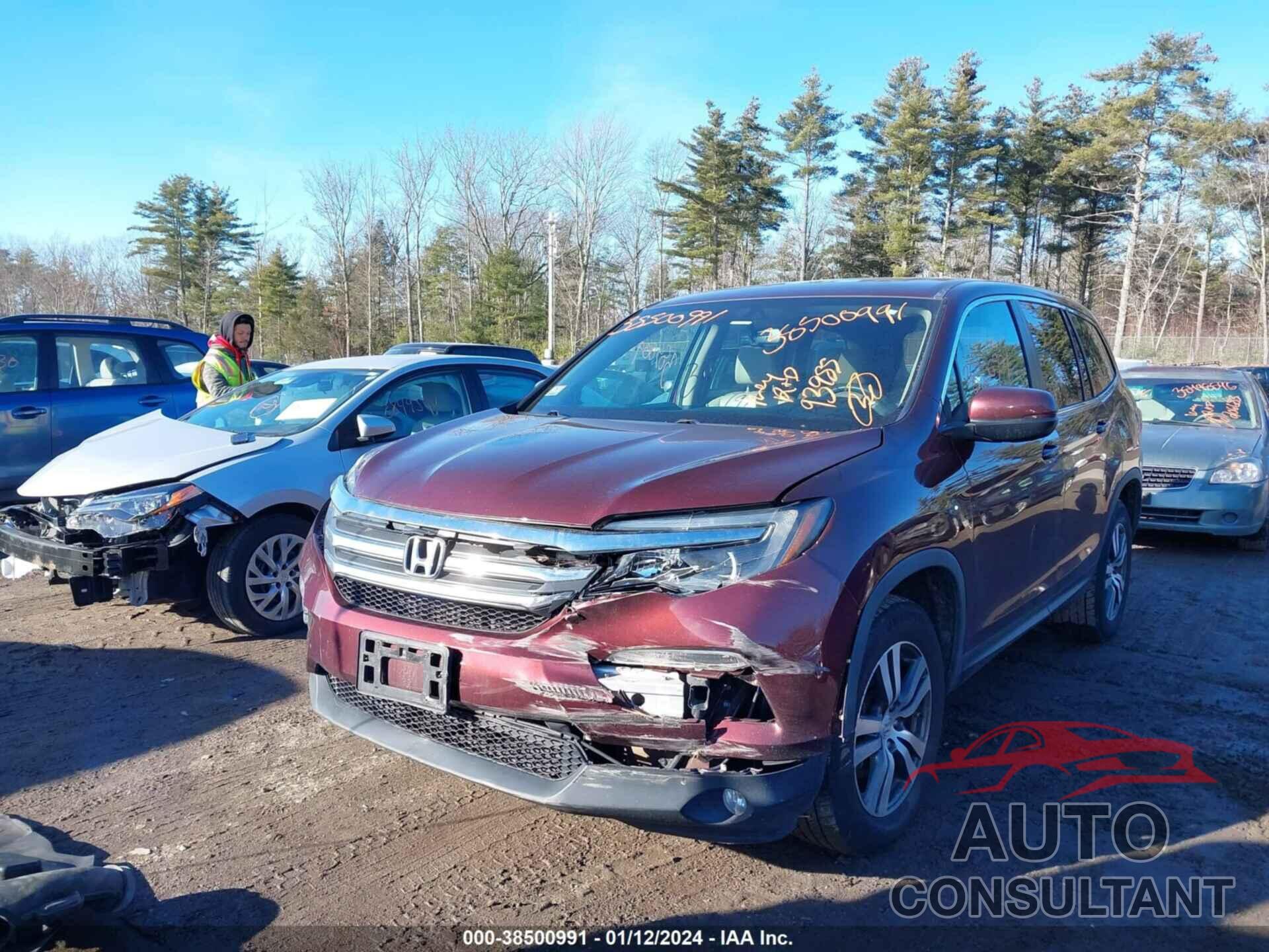 HONDA PILOT 2018 - 5FNYF6H5XJB058964