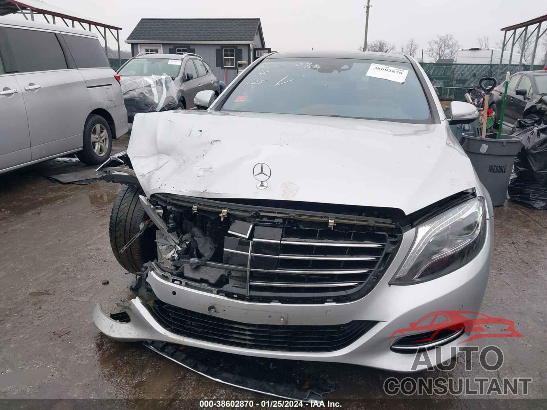 MERCEDES-BENZ S 550 2016 - WDDUG8FB7GA207161