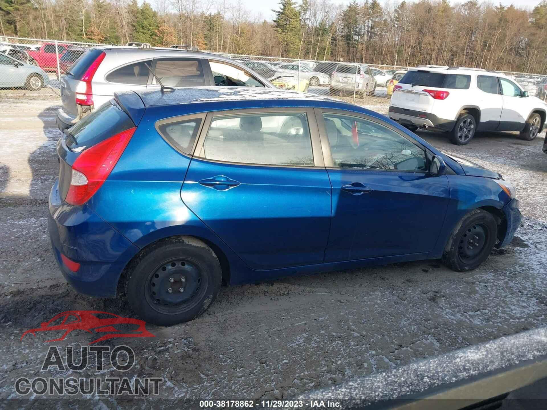 HYUNDAI ACCENT 2016 - KMHCT5AEXGU288197