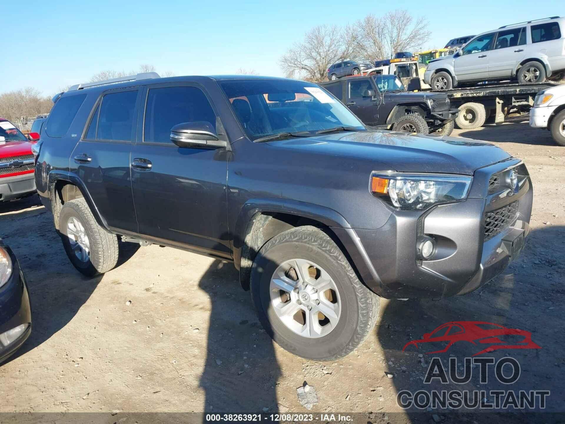 TOYOTA 4RUNNER 2016 - JTEBU5JR2G5398084