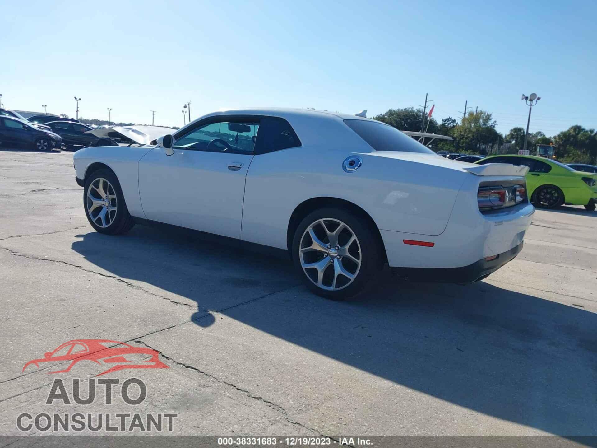 DODGE CHALLENGER 2016 - 2C3CDZAG8GH102075