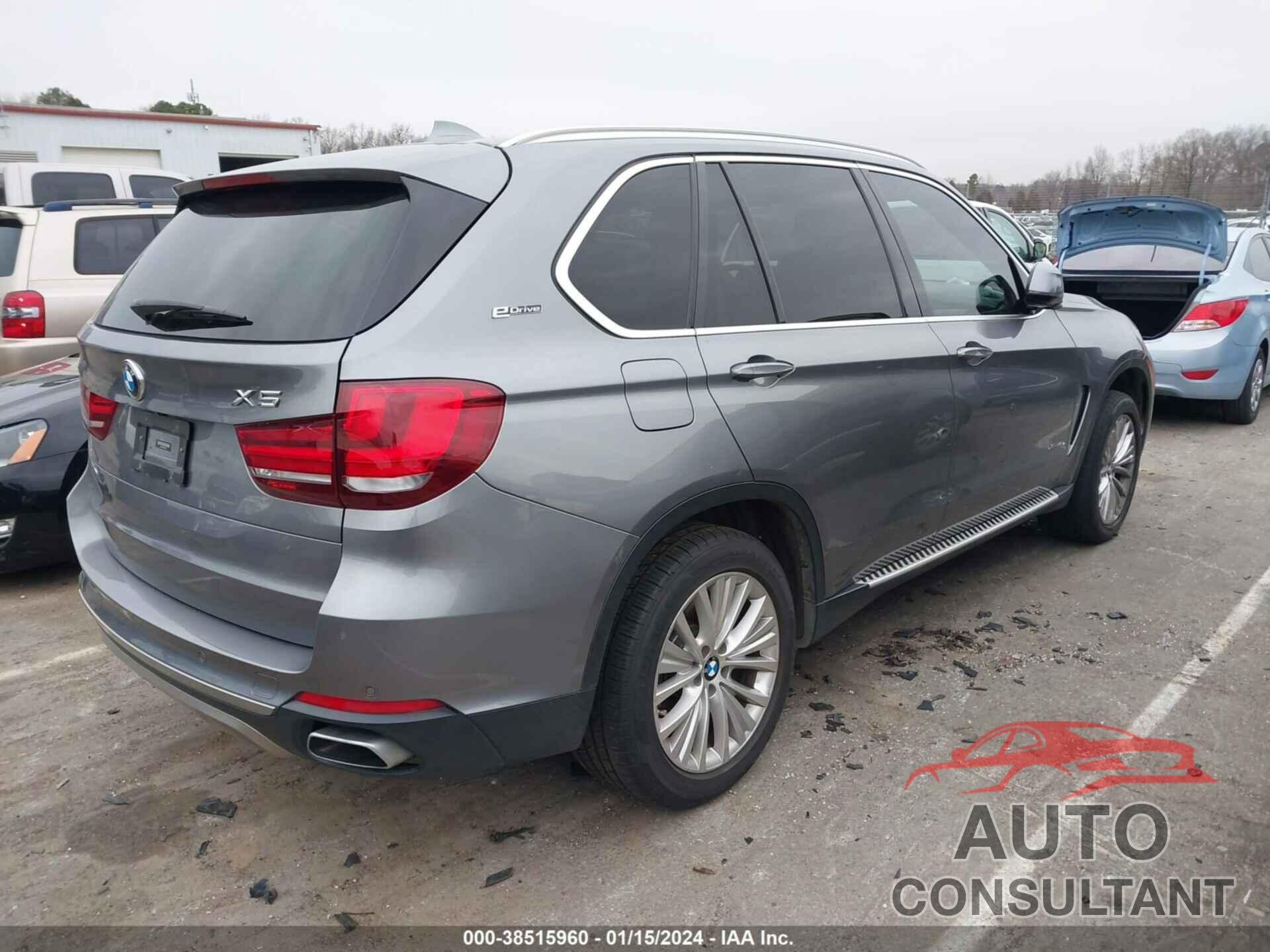 BMW X5 EDRIVE 2017 - 5UXKT0C50H0S80293