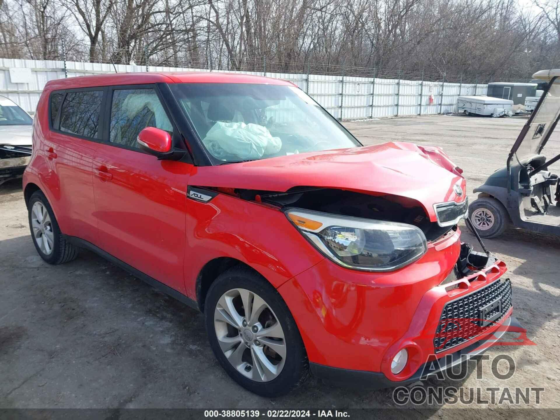 KIA SOUL 2016 - KNDJX3A52G7841587